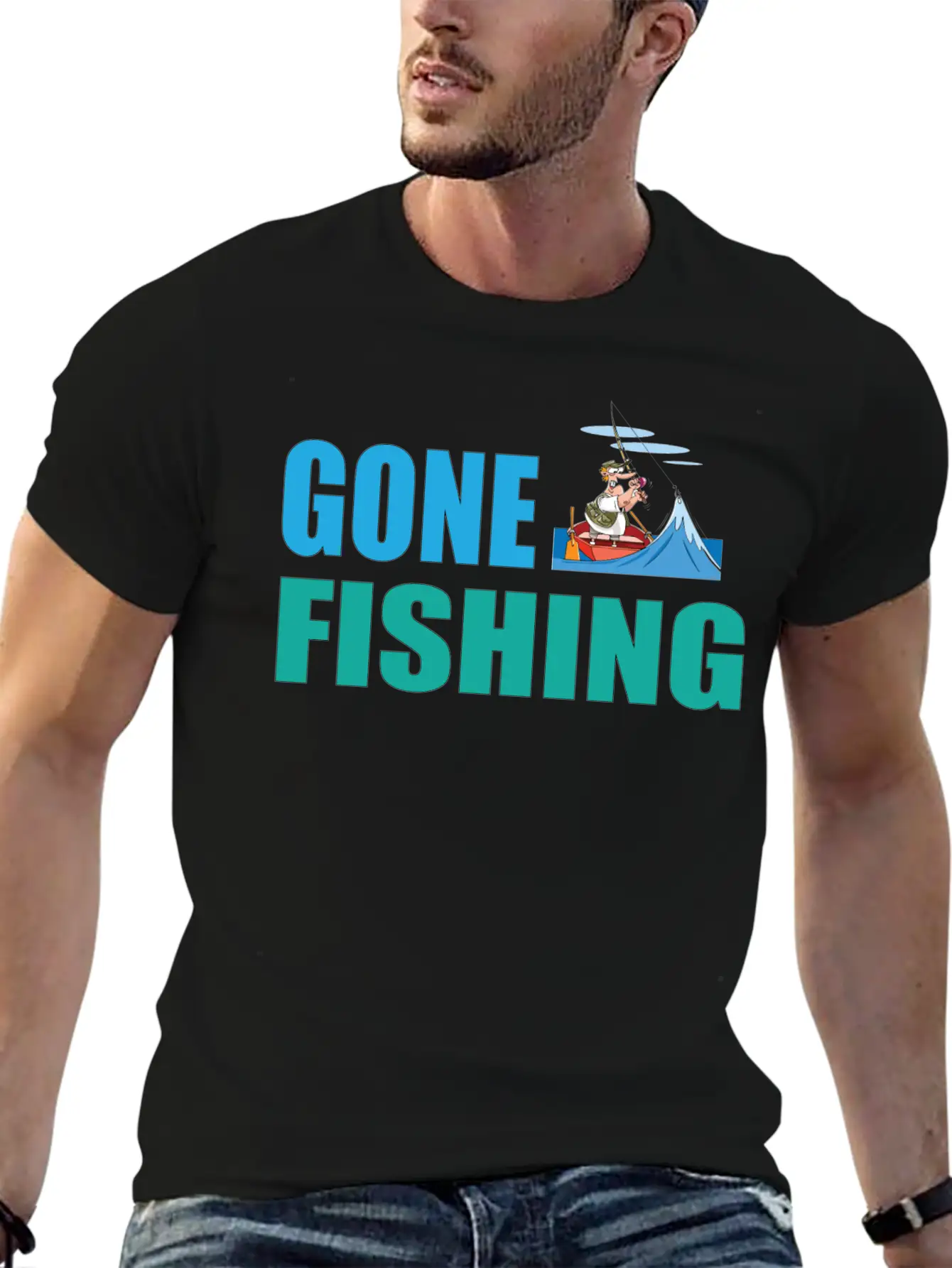 Gone Fishing No 2 Timeless Short Sleeve Tee – Comfy And Minimalist Design