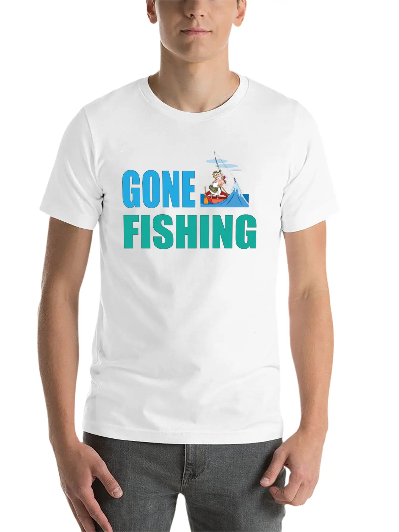 Gone Fishing No 2 Timeless Short Sleeve Tee – Comfy And Minimalist Design