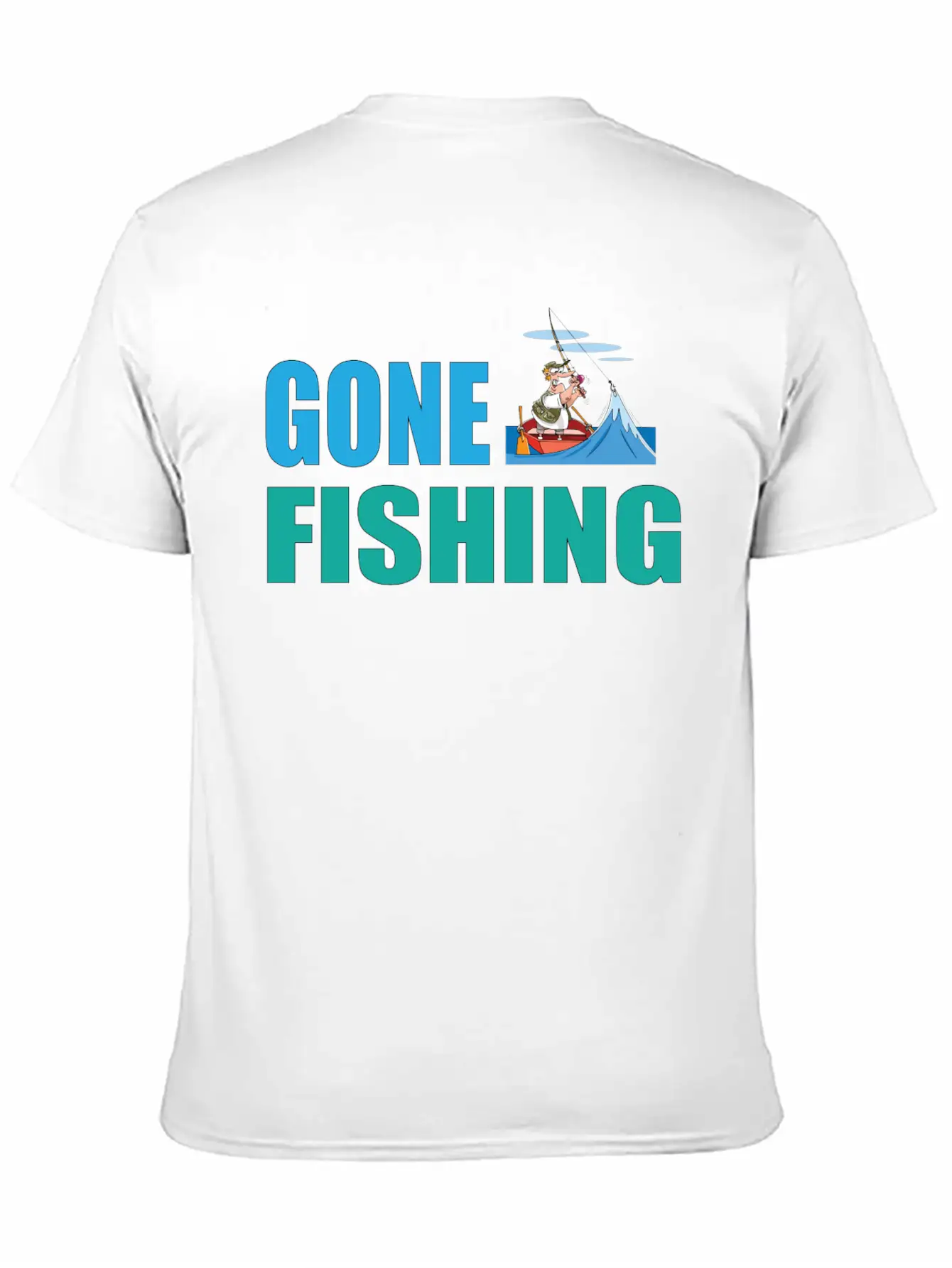 Gone Fishing No 2 Timeless Short Sleeve Tee – Comfy And Minimalist Design