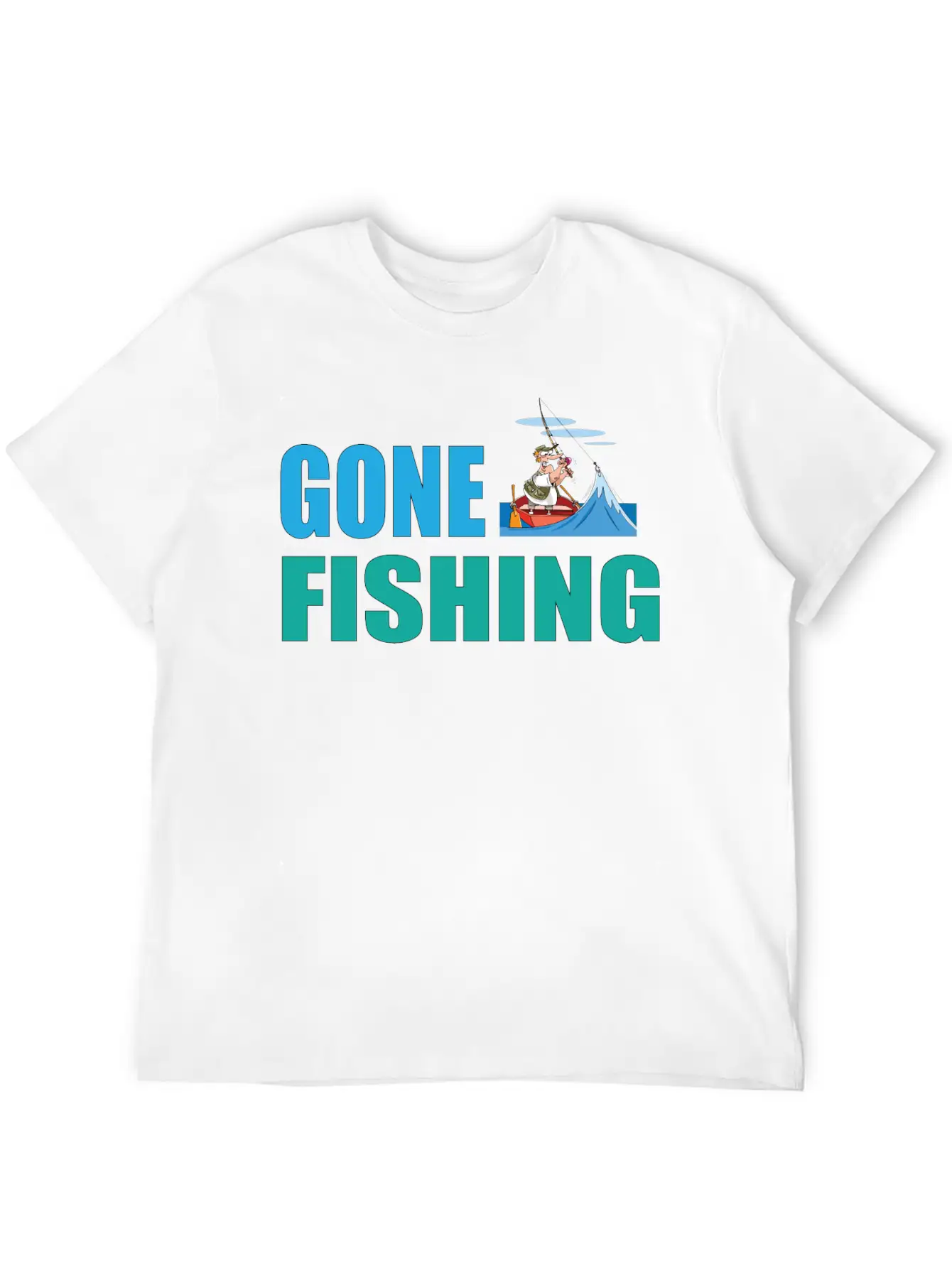 Gone Fishing No 2 Timeless Short Sleeve Tee – Comfy And Minimalist Design
