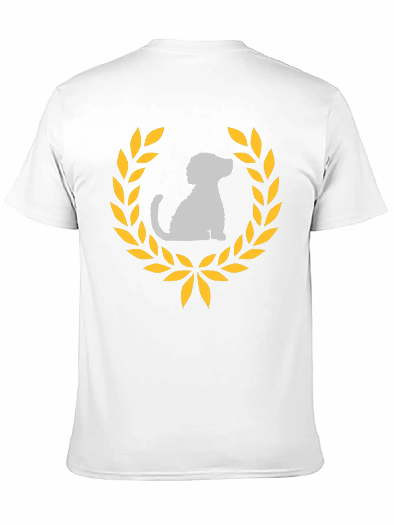 Good Dog Laurel Wreath Stylish Everyday T-Shirt – Unisex Basic Cotton Tee