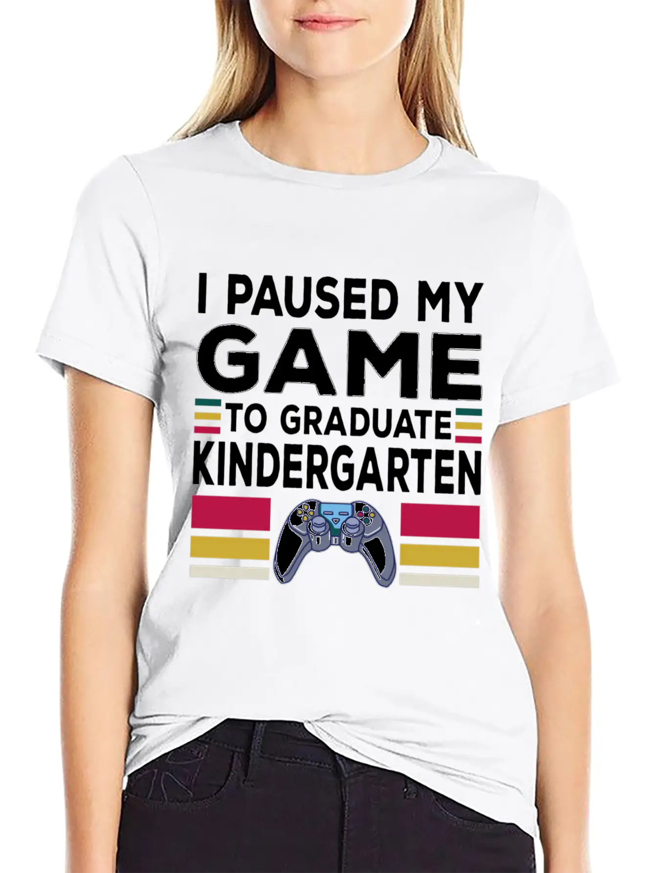 Goodbye Kindergarten Graduation Hello First Grade Unisex Short Sleeve Soft Cotton T-Shirt – Casual Everyday Wear