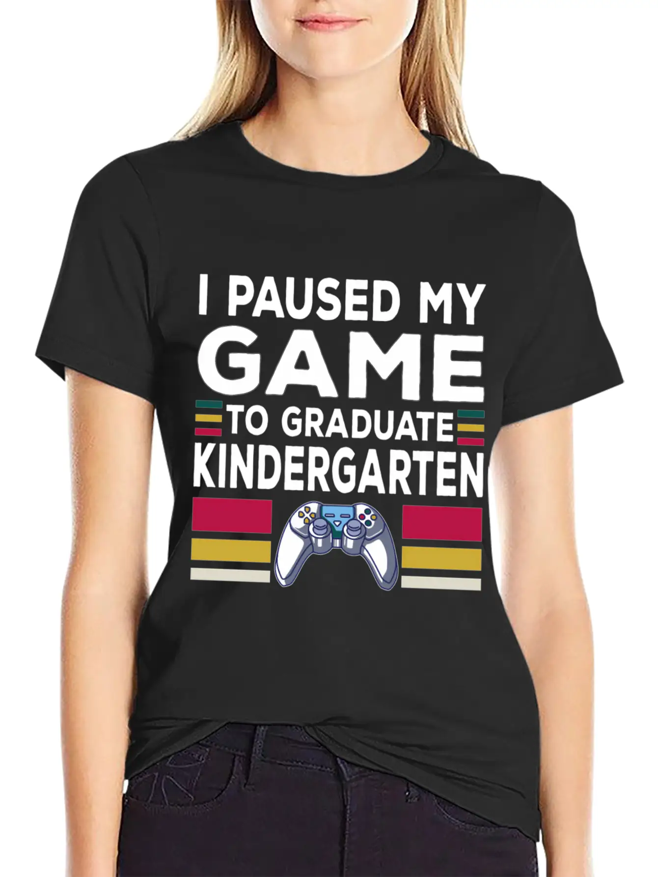 Goodbye Kindergarten Graduation Hello First Grade Unisex Short Sleeve Soft Cotton T-Shirt – Casual Everyday Wear