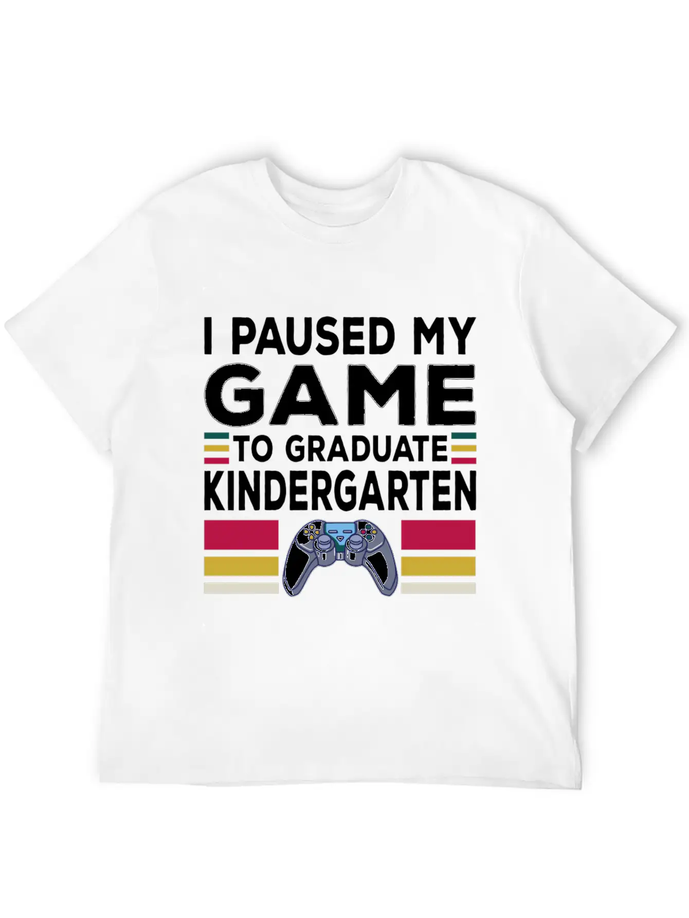 Goodbye Kindergarten Graduation Hello First Grade Unisex Short Sleeve Soft Cotton T-Shirt – Casual Everyday Wear