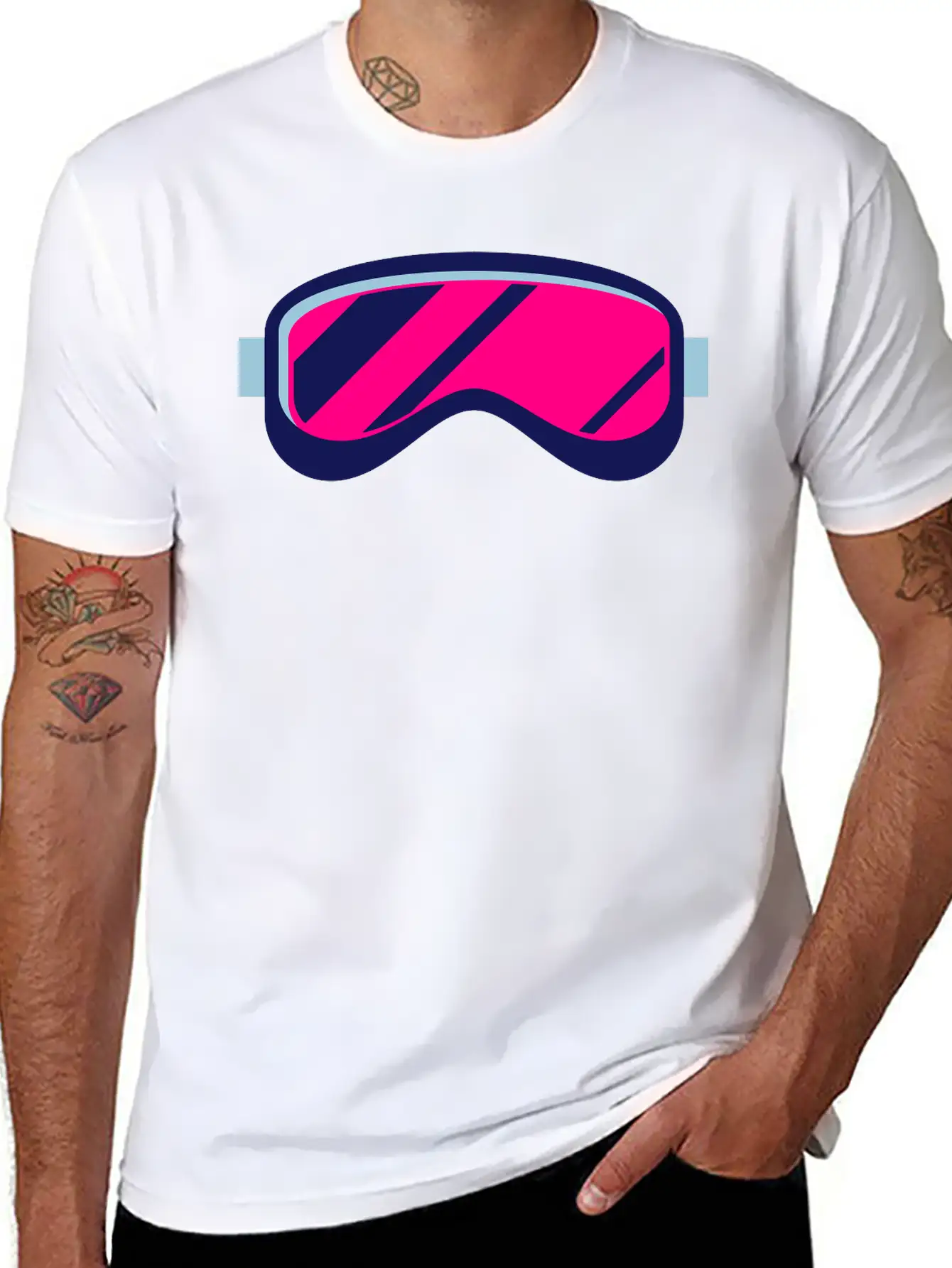 Googles Unisex Short Sleeve Soft Cotton T-Shirt – Casual Everyday Wear