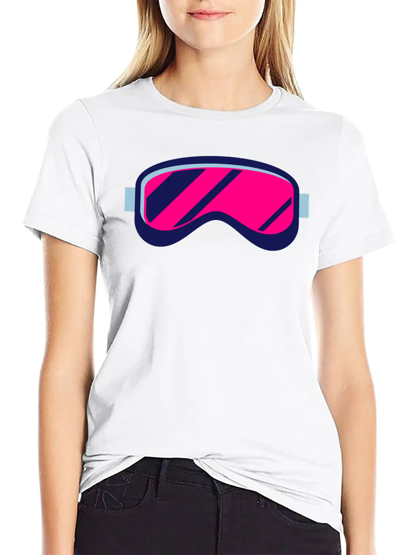 Googles Unisex Short Sleeve Soft Cotton T-Shirt – Casual Everyday Wear