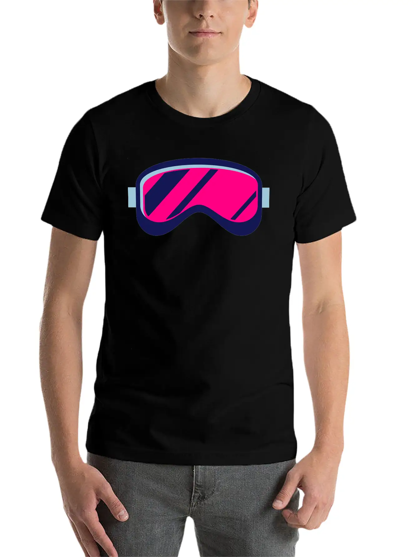 Googles Unisex Short Sleeve Soft Cotton T-Shirt – Casual Everyday Wear