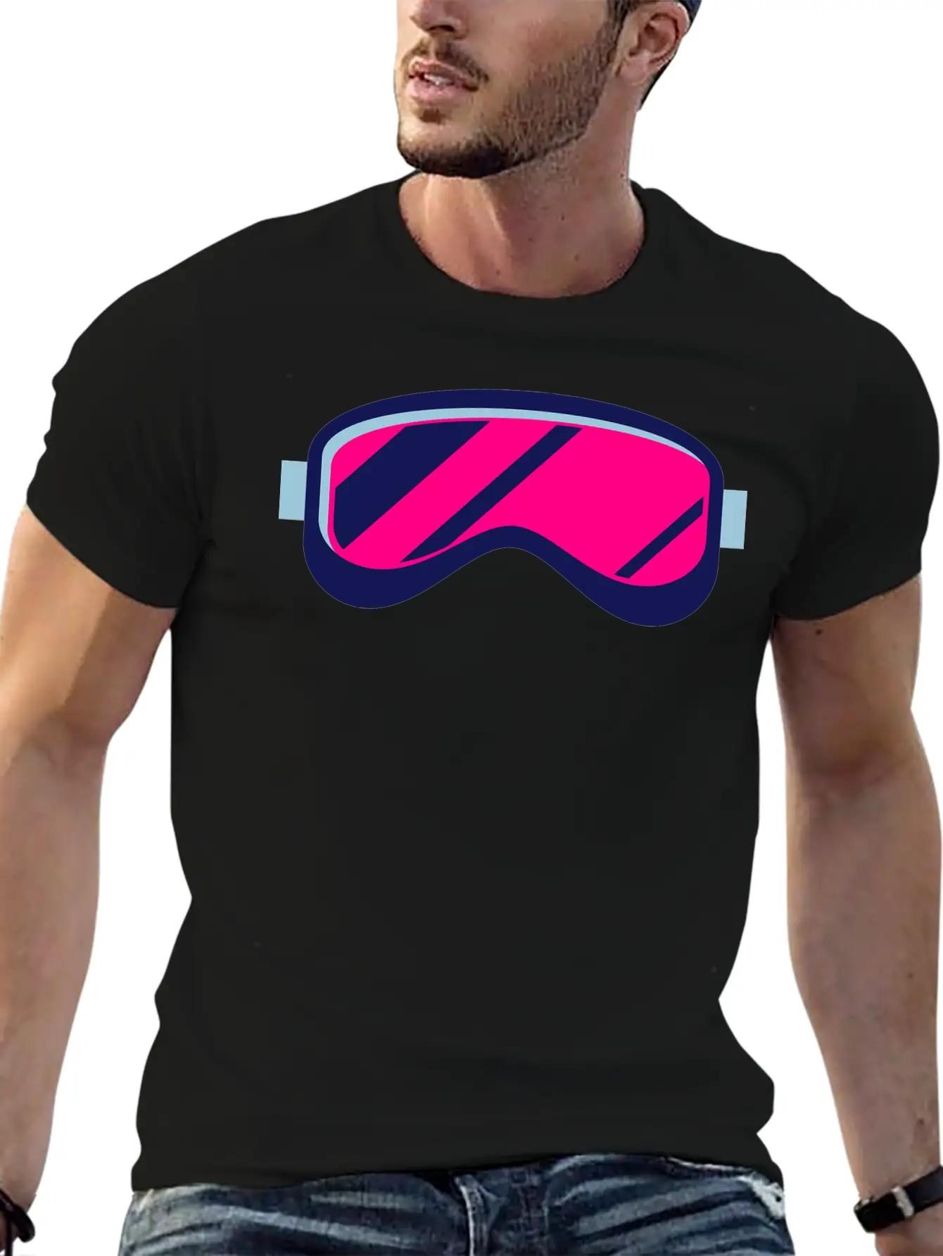 Googles Unisex Short Sleeve Soft Cotton T-Shirt – Casual Everyday Wear