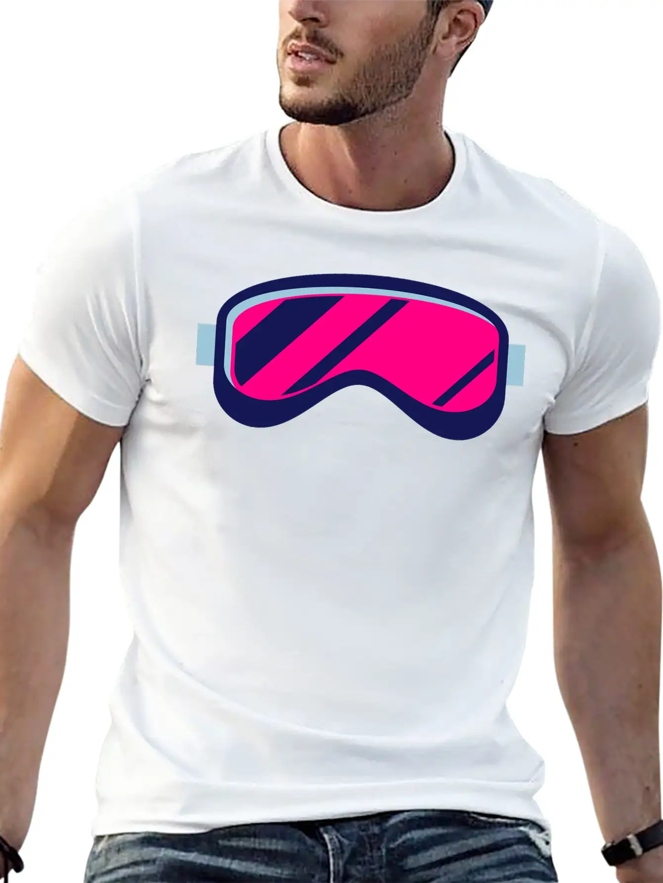 Googles Unisex Short Sleeve Soft Cotton T-Shirt – Casual Everyday Wear