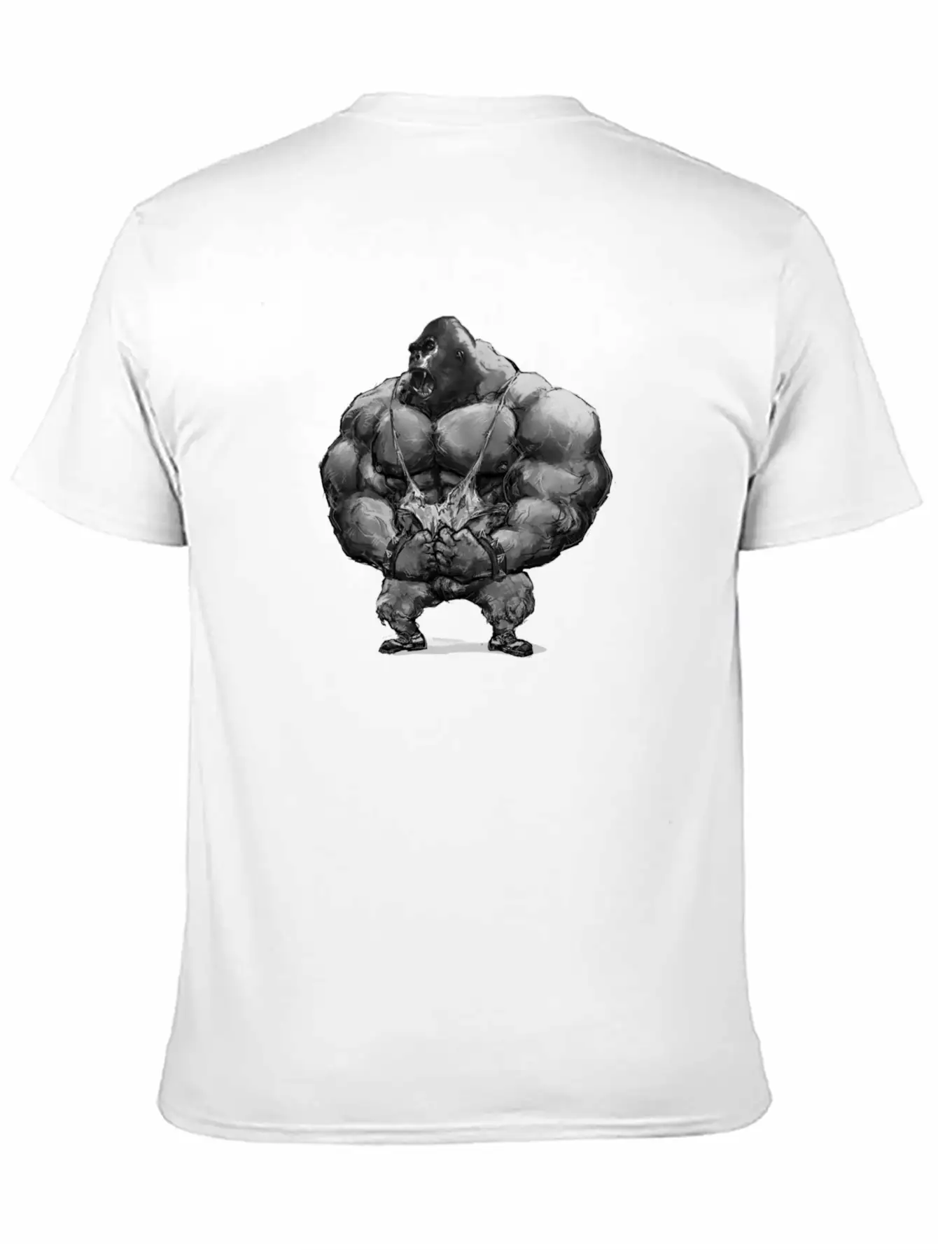 Gorilla 1 Basic Graphic T-Shirt – Daily Comfort In Soft Cotton