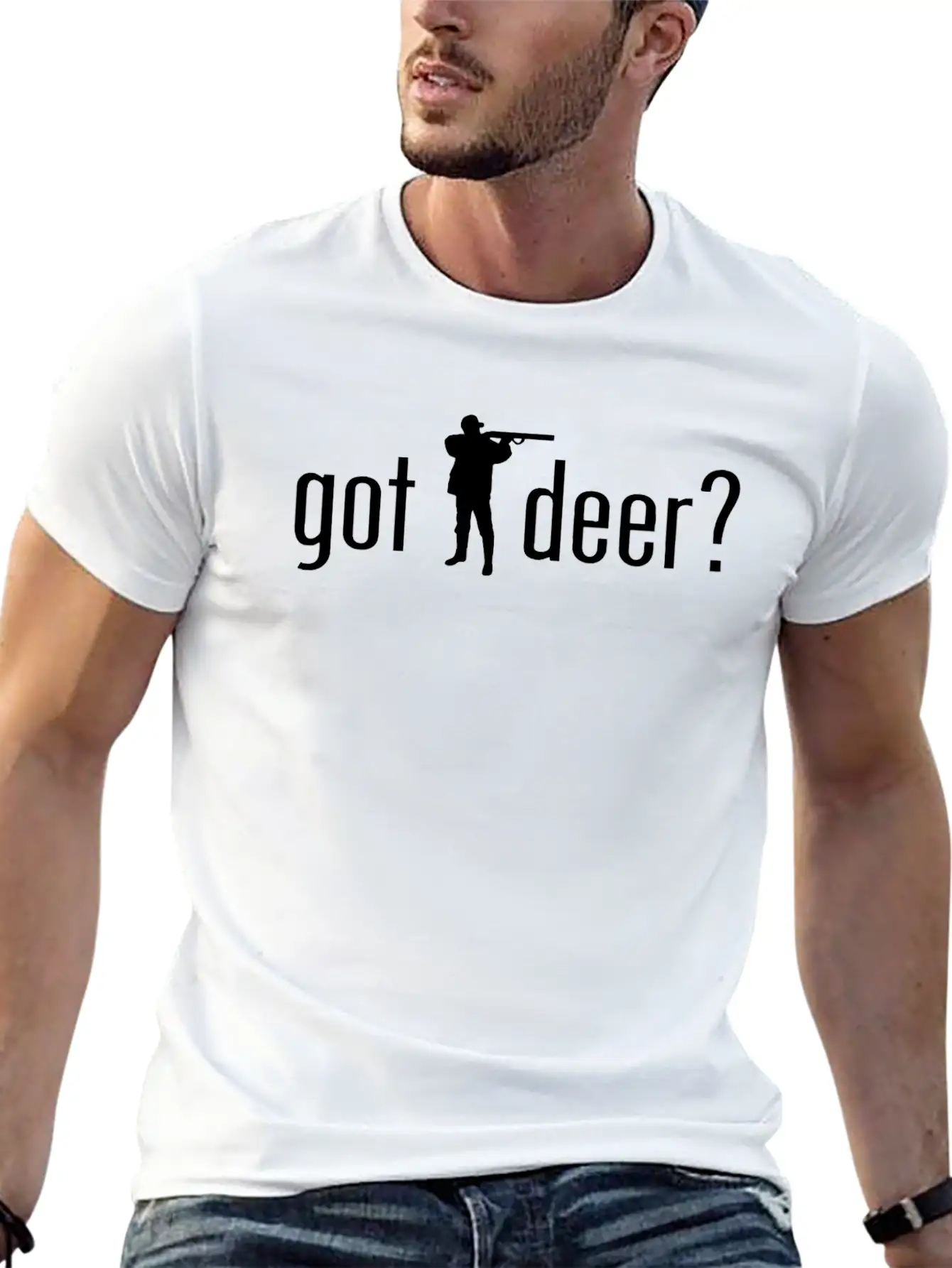 Got Deer Essential Unisex Summer Tee – Soft Cotton Casual Fit