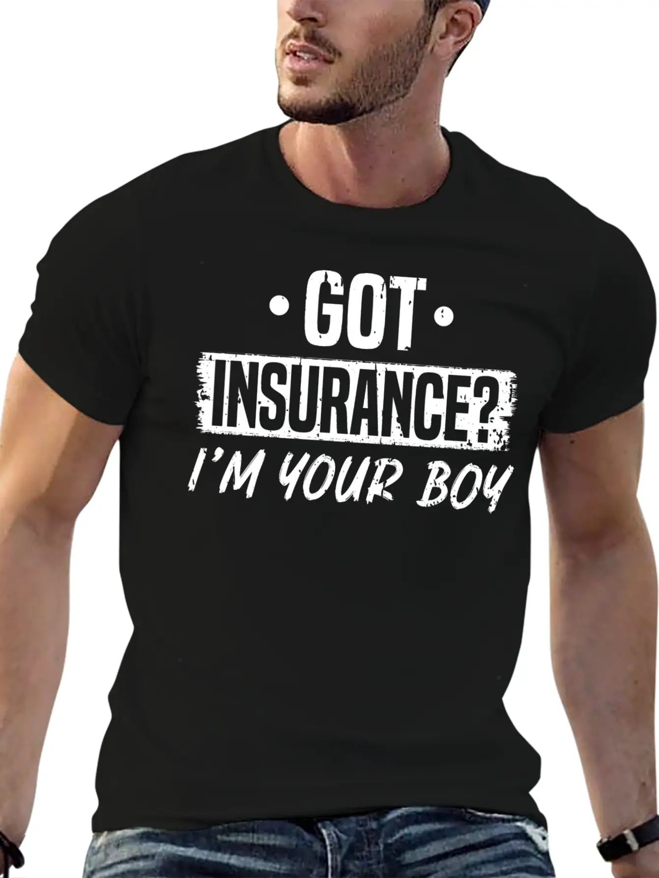 Got Insurance Boy Insurance Agent Comfortable Minimalist Graphic Tee – Summer Style Essential