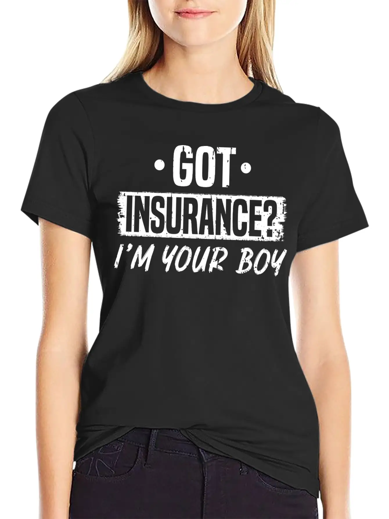 Got Insurance Boy Insurance Agent Comfortable Minimalist Graphic Tee – Summer Style Essential