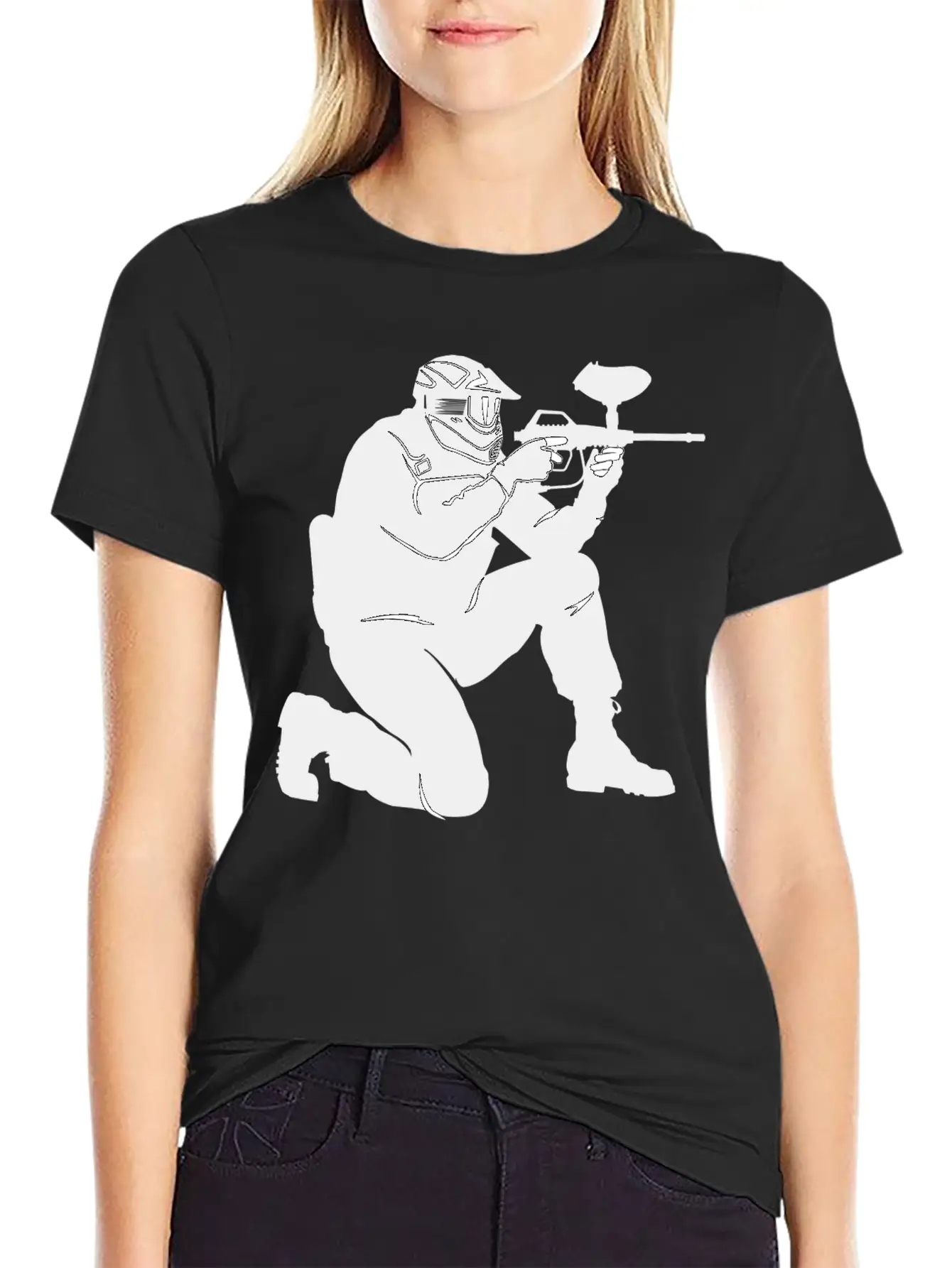 Gotcha Paintball2 Unisex Short Sleeve Soft Cotton T-Shirt – Casual Everyday Wear