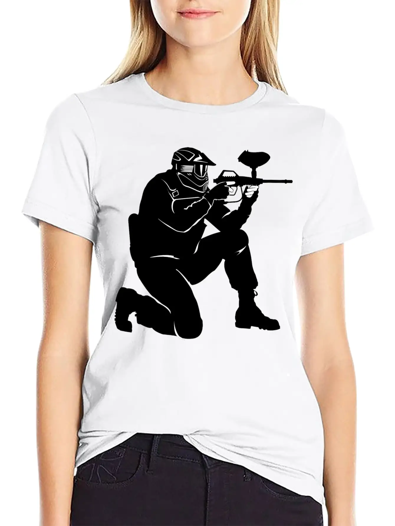 Gotcha Paintball2 Unisex Short Sleeve Soft Cotton T-Shirt – Casual Everyday Wear