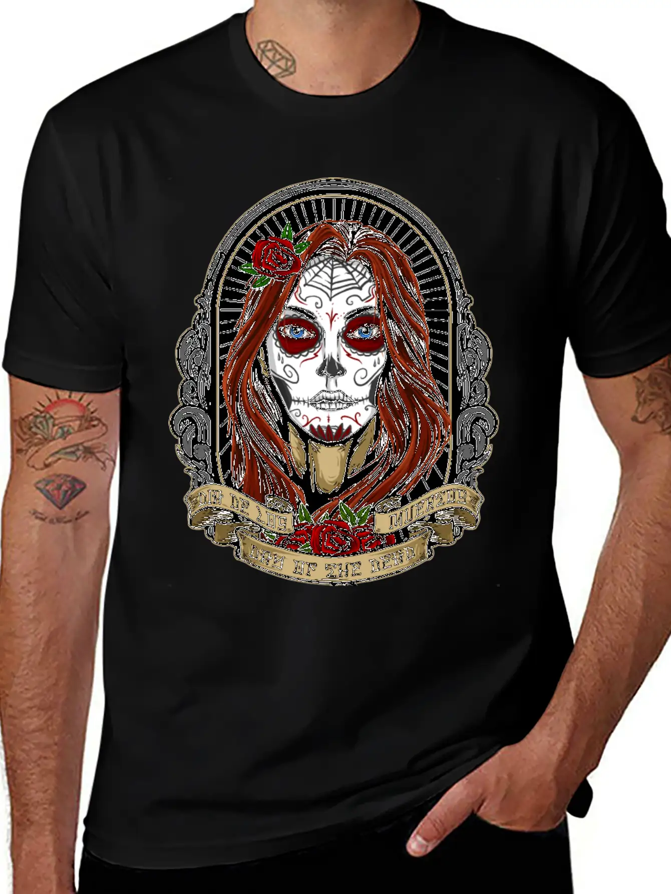 Gothic Girl Stylish Everyday T-Shirt – Unisex Basic Cotton Tee