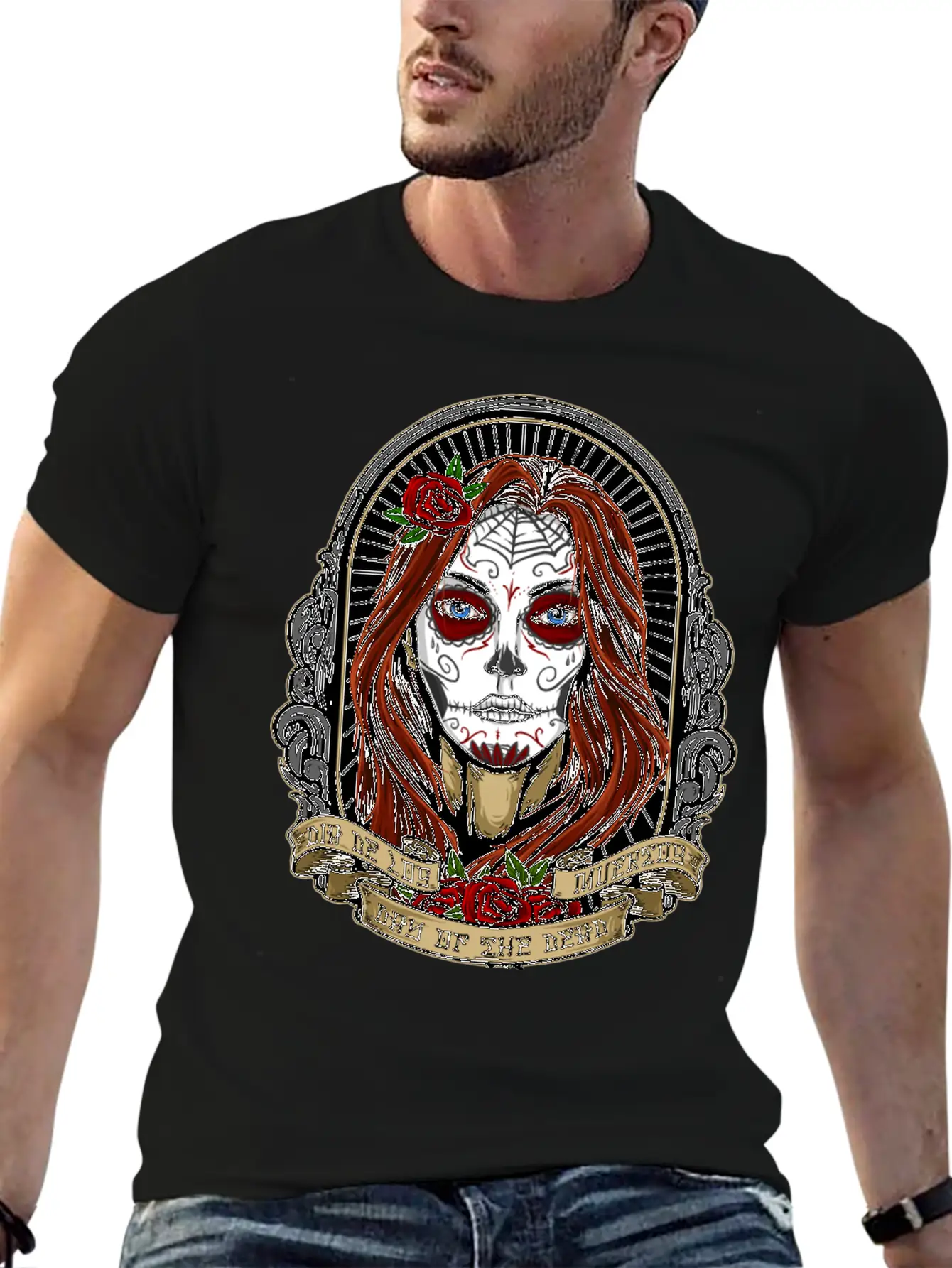 Gothic Girl Stylish Everyday T-Shirt – Unisex Basic Cotton Tee
