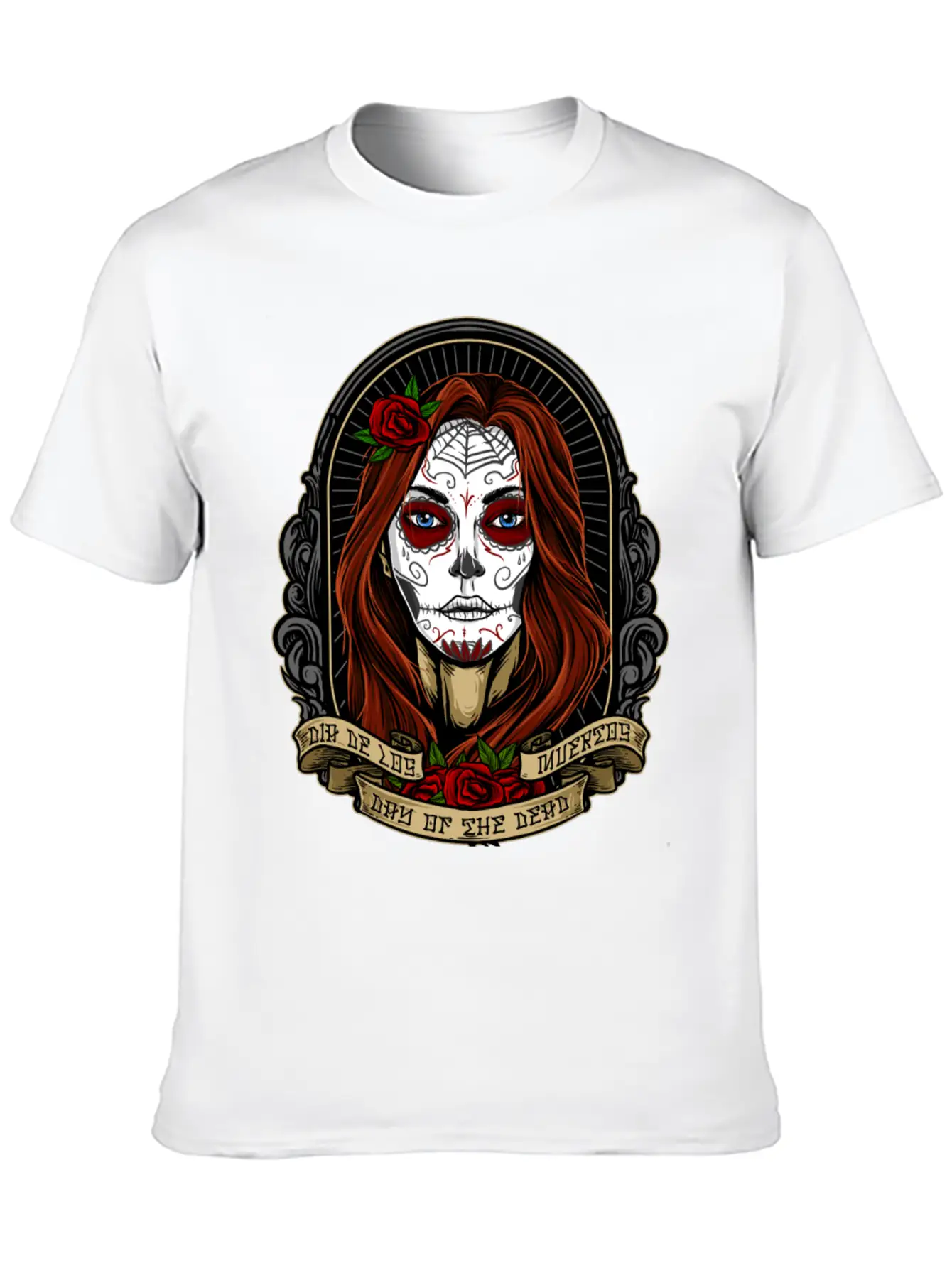 Gothic Girl Stylish Everyday T-Shirt – Unisex Basic Cotton Tee