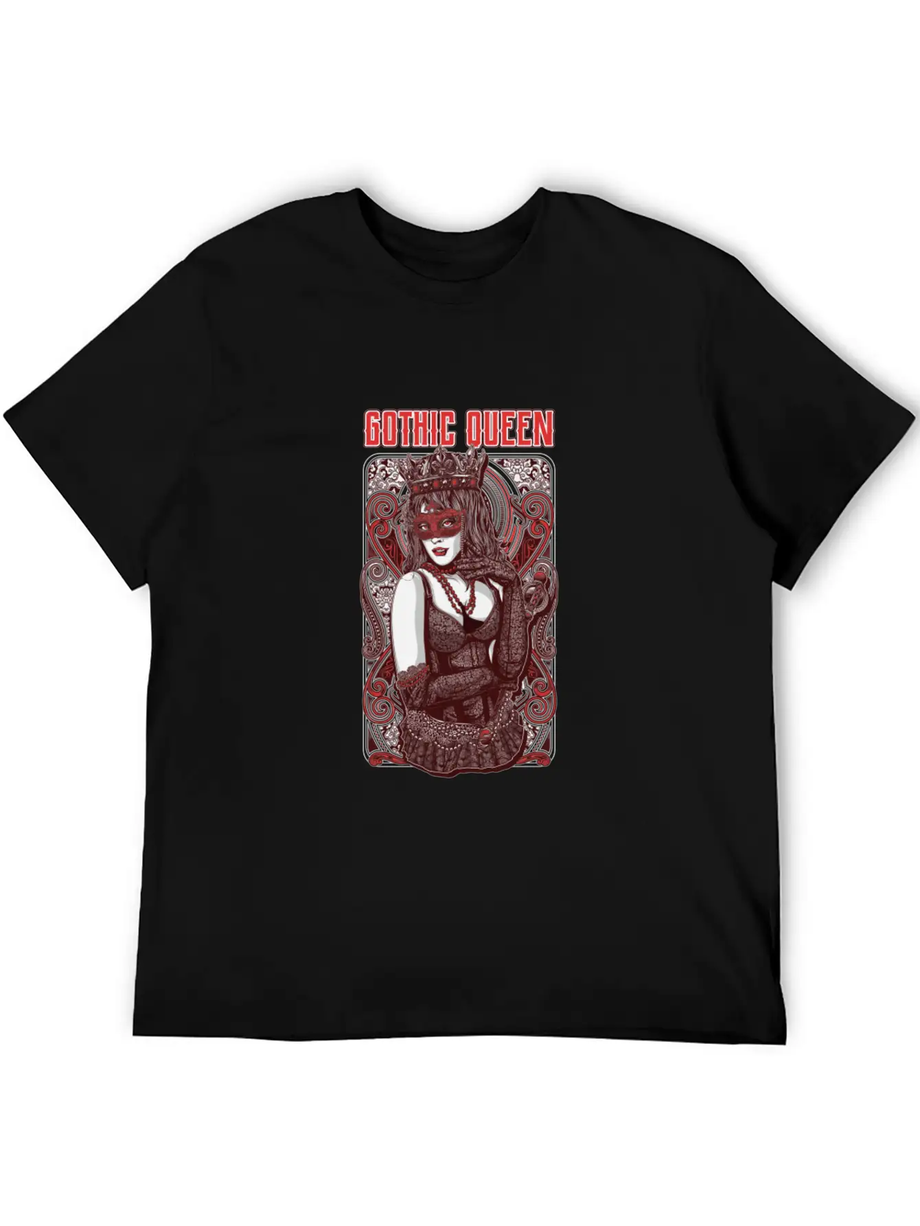 Gothic Queen / Witch / Magic / Witchcraft / Metal Basic Graphic T-Shirt – Daily Comfort In Soft Cotton