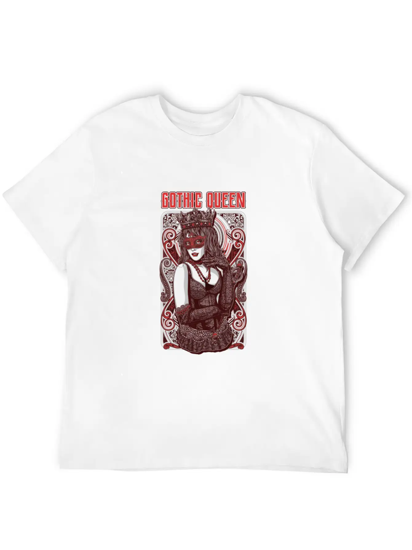 Gothic Queen / Witch / Magic / Witchcraft / Metal Basic Graphic T-Shirt – Daily Comfort In Soft Cotton