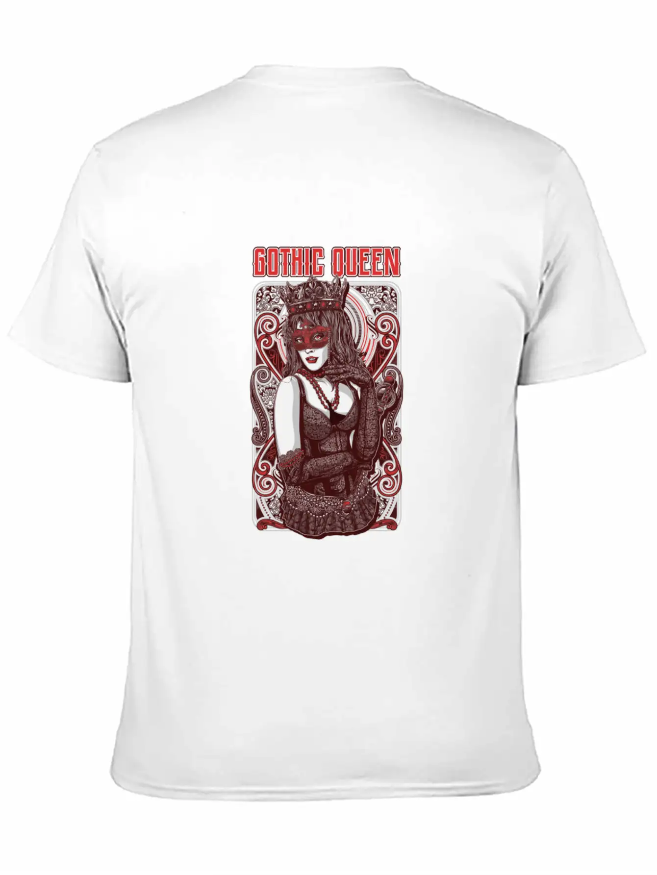 Gothic Queen / Witch / Magic / Witchcraft / Metal Basic Graphic T-Shirt – Daily Comfort In Soft Cotton