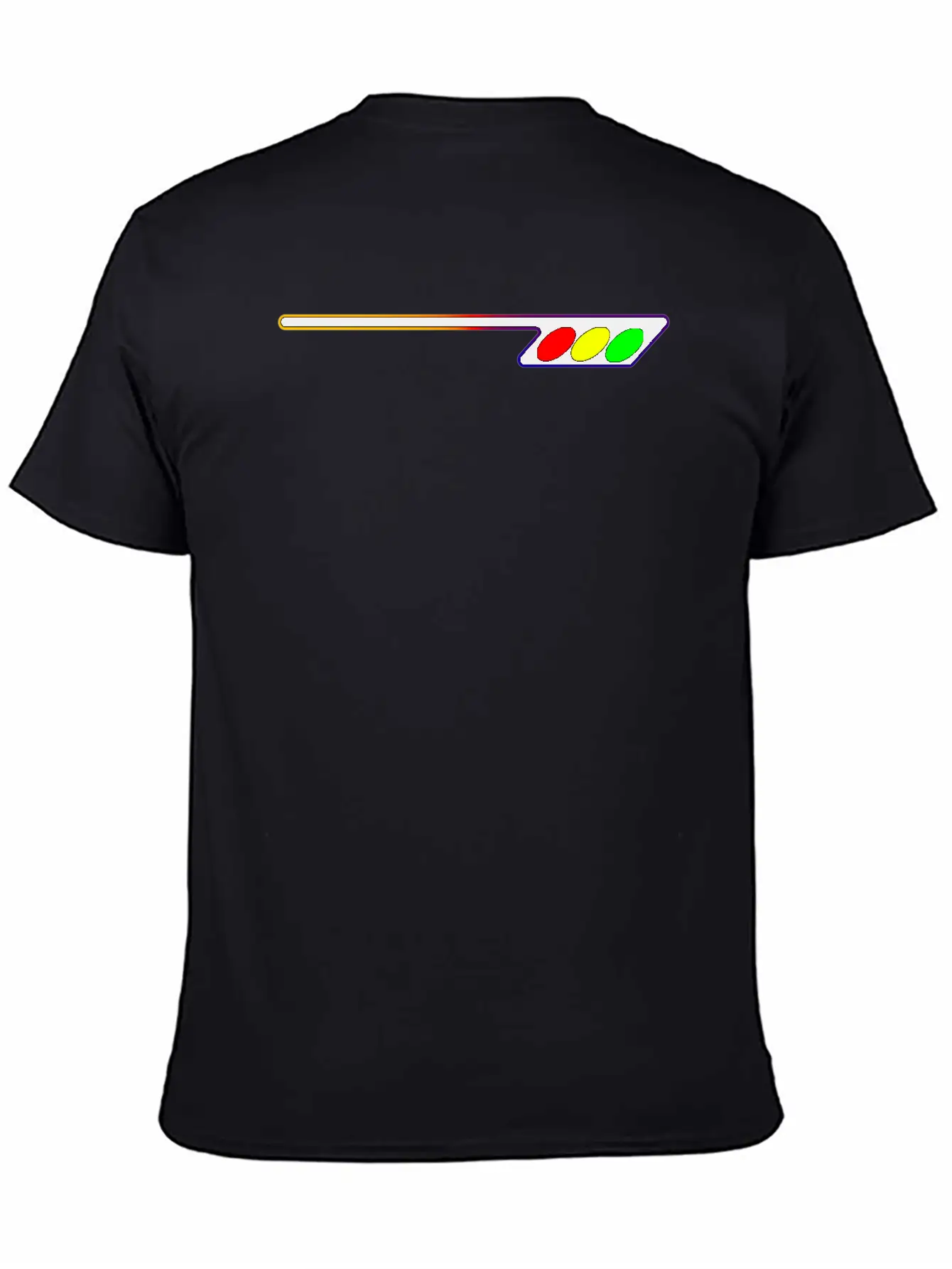 Gradient Line V2 Comfortable Minimalist Graphic Tee – Summer Style Essential