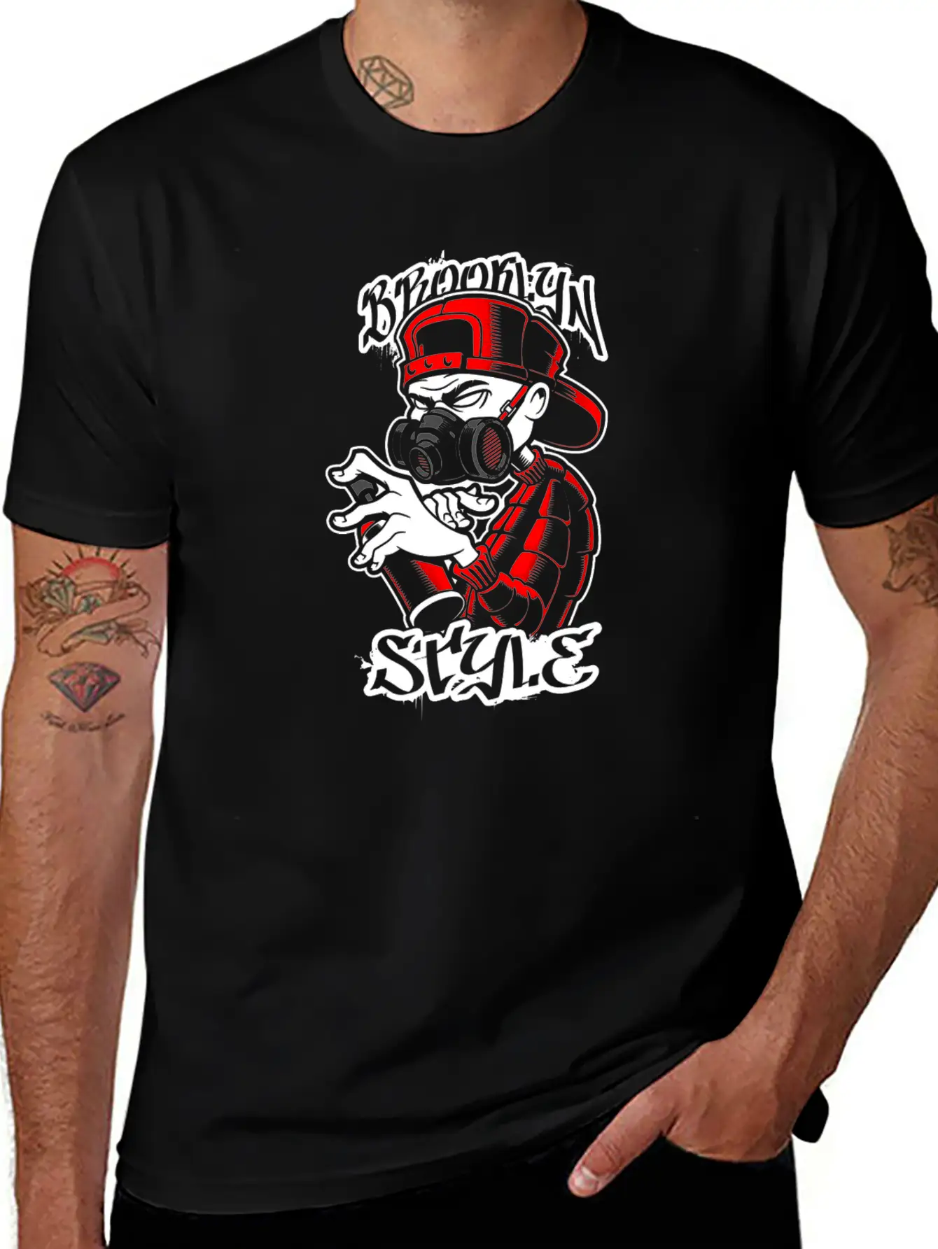 Graffiti Artist Unisex Short Sleeve Soft Cotton T-Shirt – Casual Everyday Wear