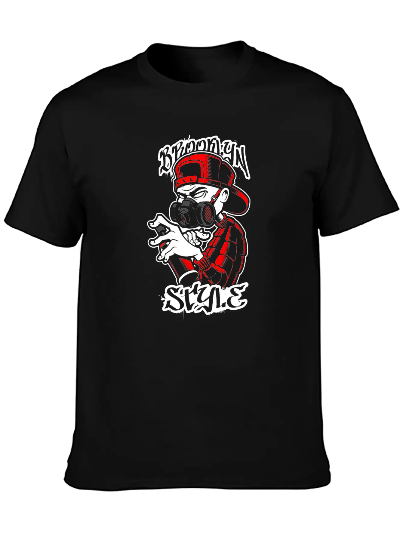 Graffiti Artist Unisex Short Sleeve Soft Cotton T-Shirt – Casual Everyday Wear