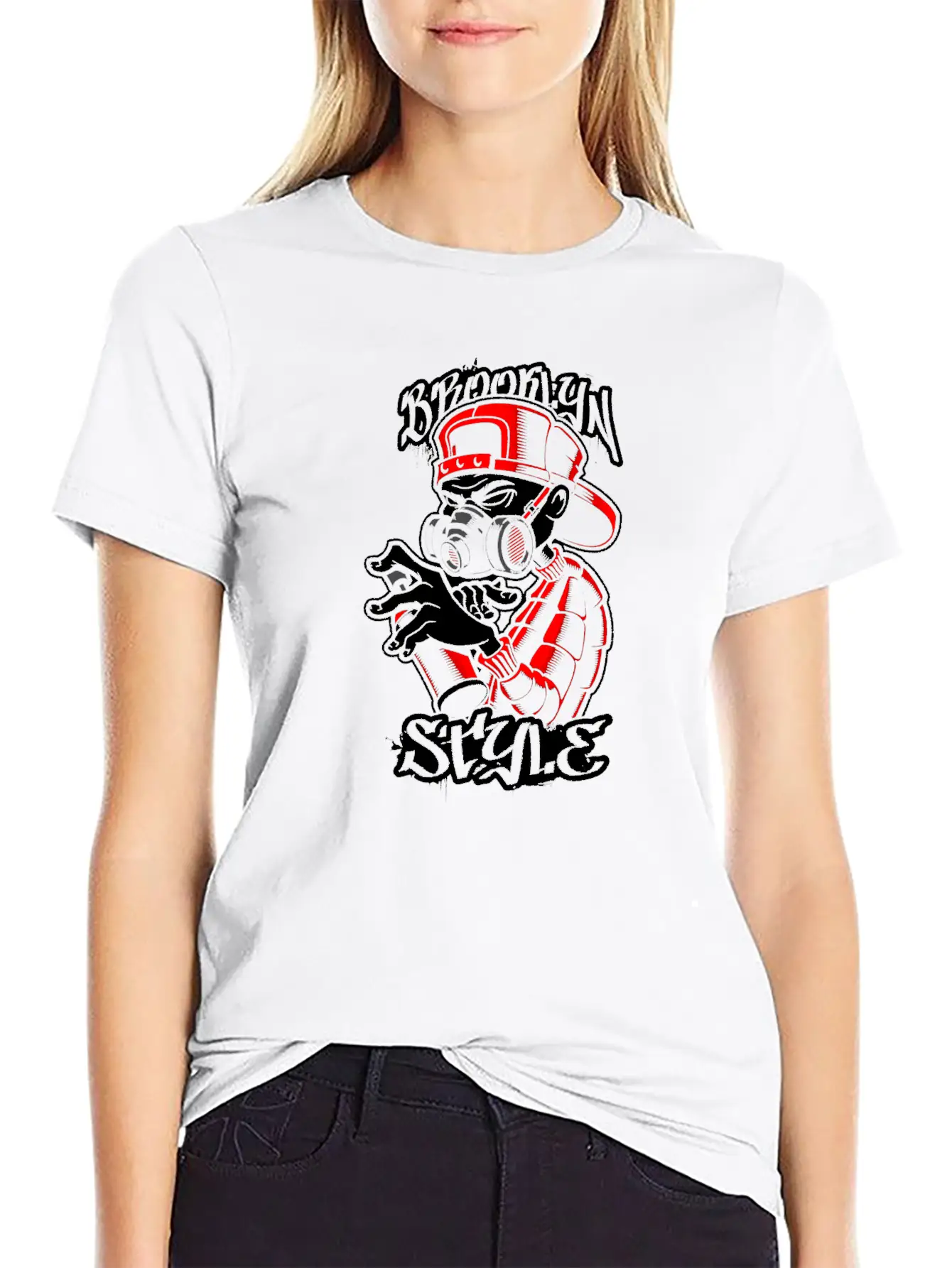 Graffiti Artist Unisex Short Sleeve Soft Cotton T-Shirt – Casual Everyday Wear