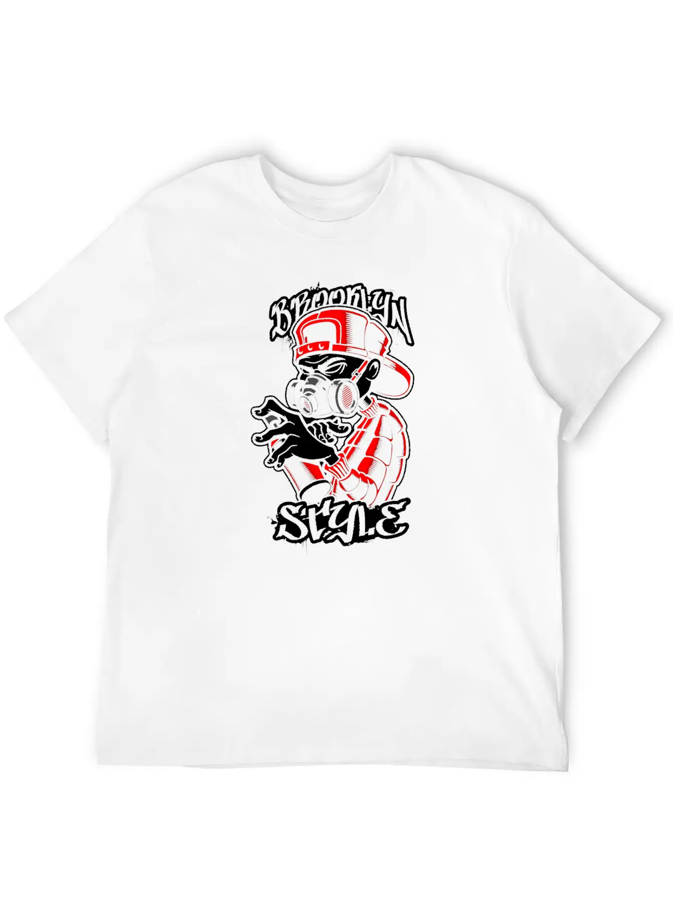 Graffiti Artist Unisex Short Sleeve Soft Cotton T-Shirt – Casual Everyday Wear