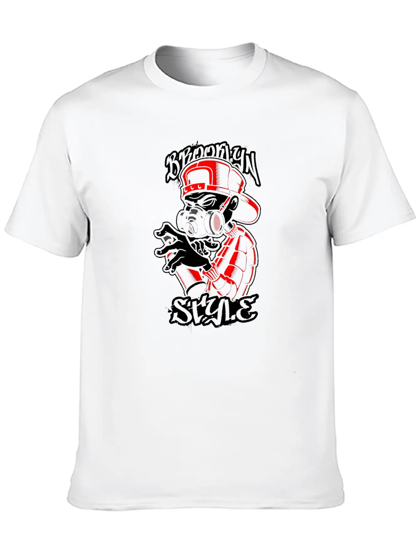 Graffiti Artist Unisex Short Sleeve Soft Cotton T-Shirt – Casual Everyday Wear