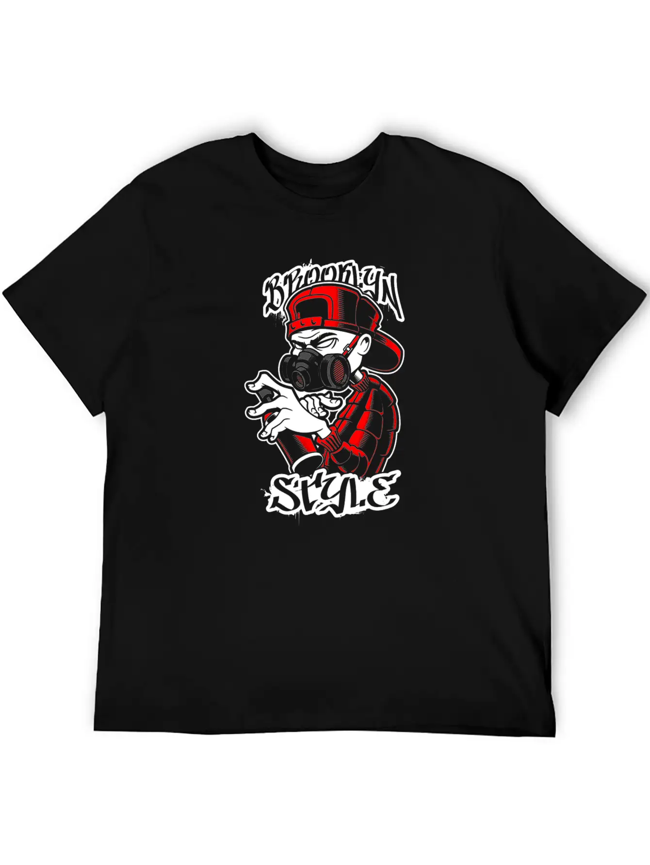 Graffiti Artist Unisex Short Sleeve Soft Cotton T-Shirt – Casual Everyday Wear