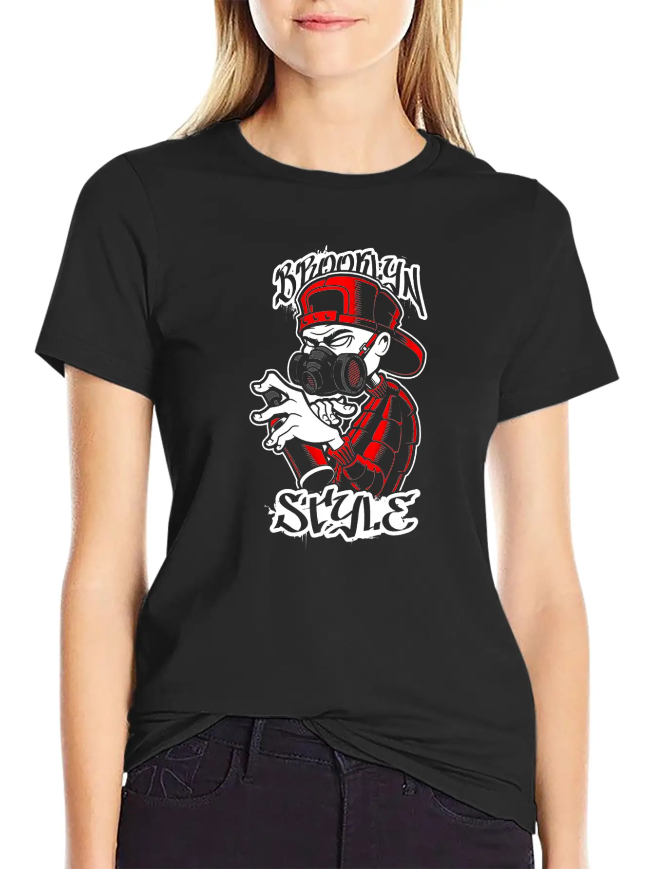 Graffiti Artist Unisex Short Sleeve Soft Cotton T-Shirt – Casual Everyday Wear