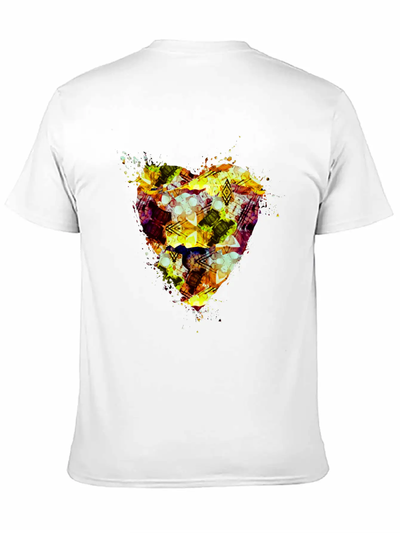 Graffiti Grunge Style Paint Splatter Timeless Short Sleeve Tee – Comfy And Minimalist Design