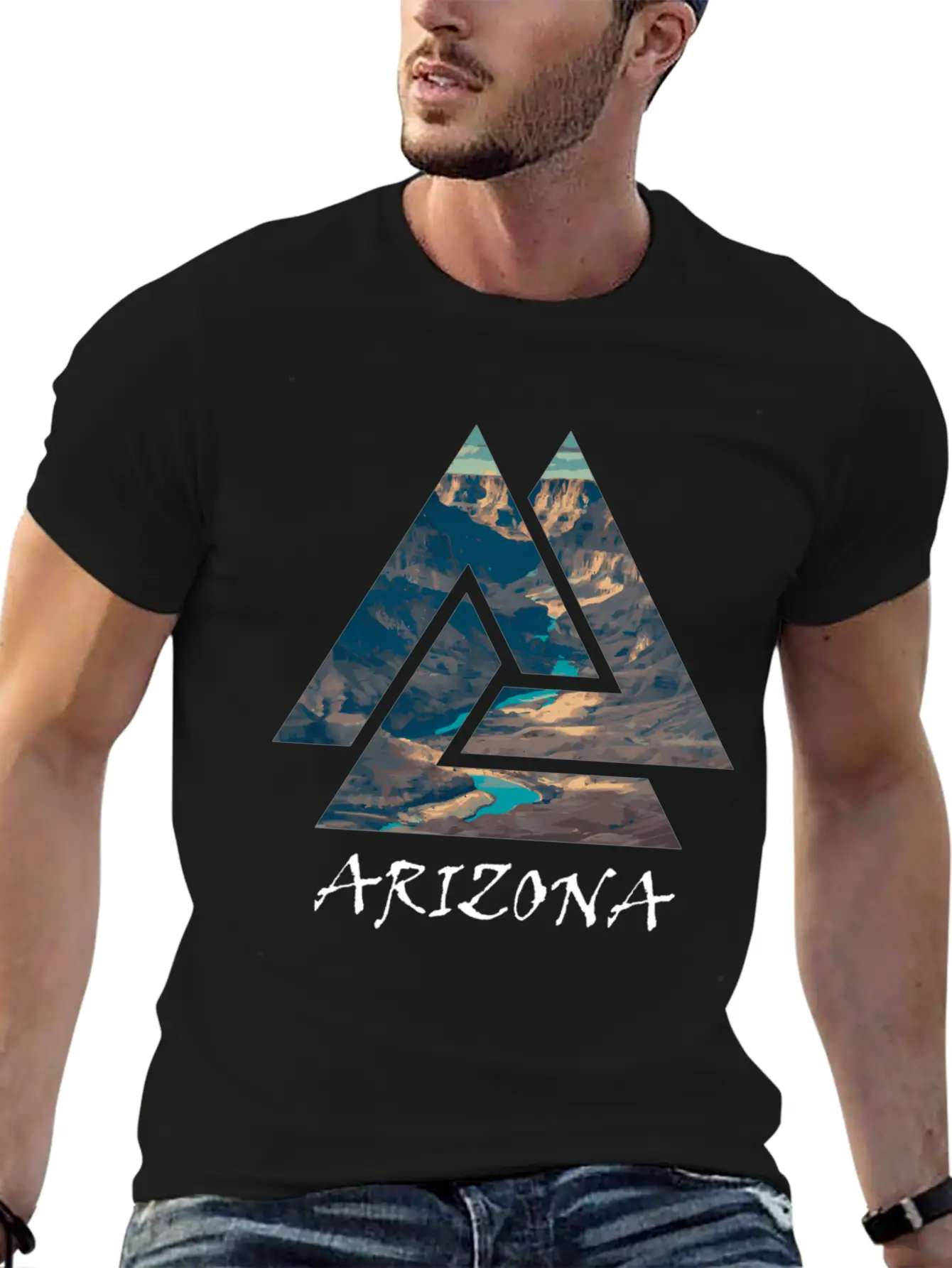 Grand Canyon National Park Arizona Travel Unisex Short Sleeve Soft Cotton T-Shirt – Casual Everyday Wear
