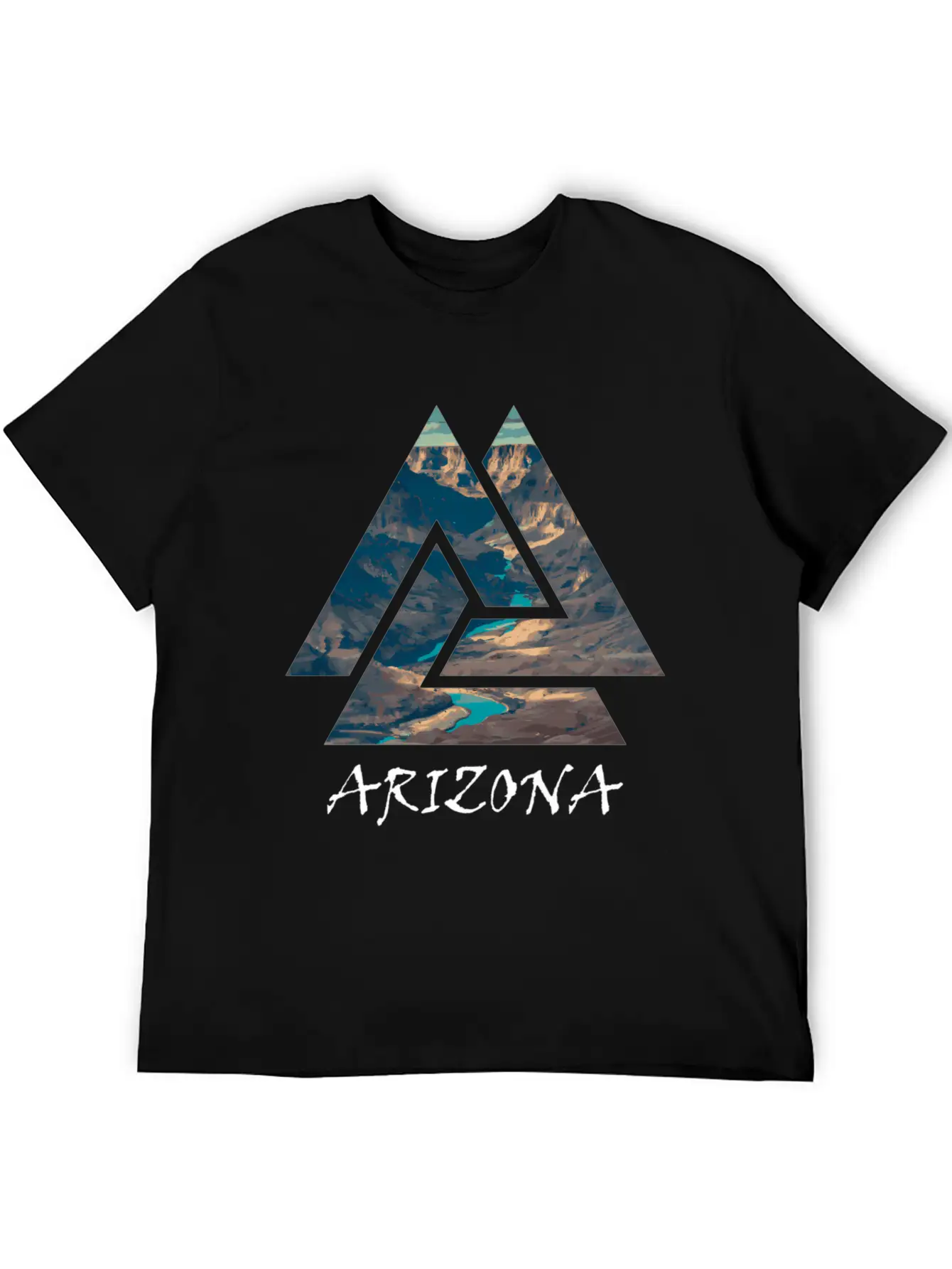 Grand Canyon National Park Arizona Travel Unisex Short Sleeve Soft Cotton T-Shirt – Casual Everyday Wear