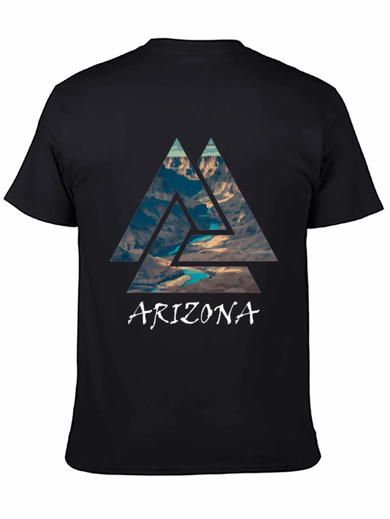 Grand Canyon National Park Arizona Travel Unisex Short Sleeve Soft Cotton T-Shirt – Casual Everyday Wear