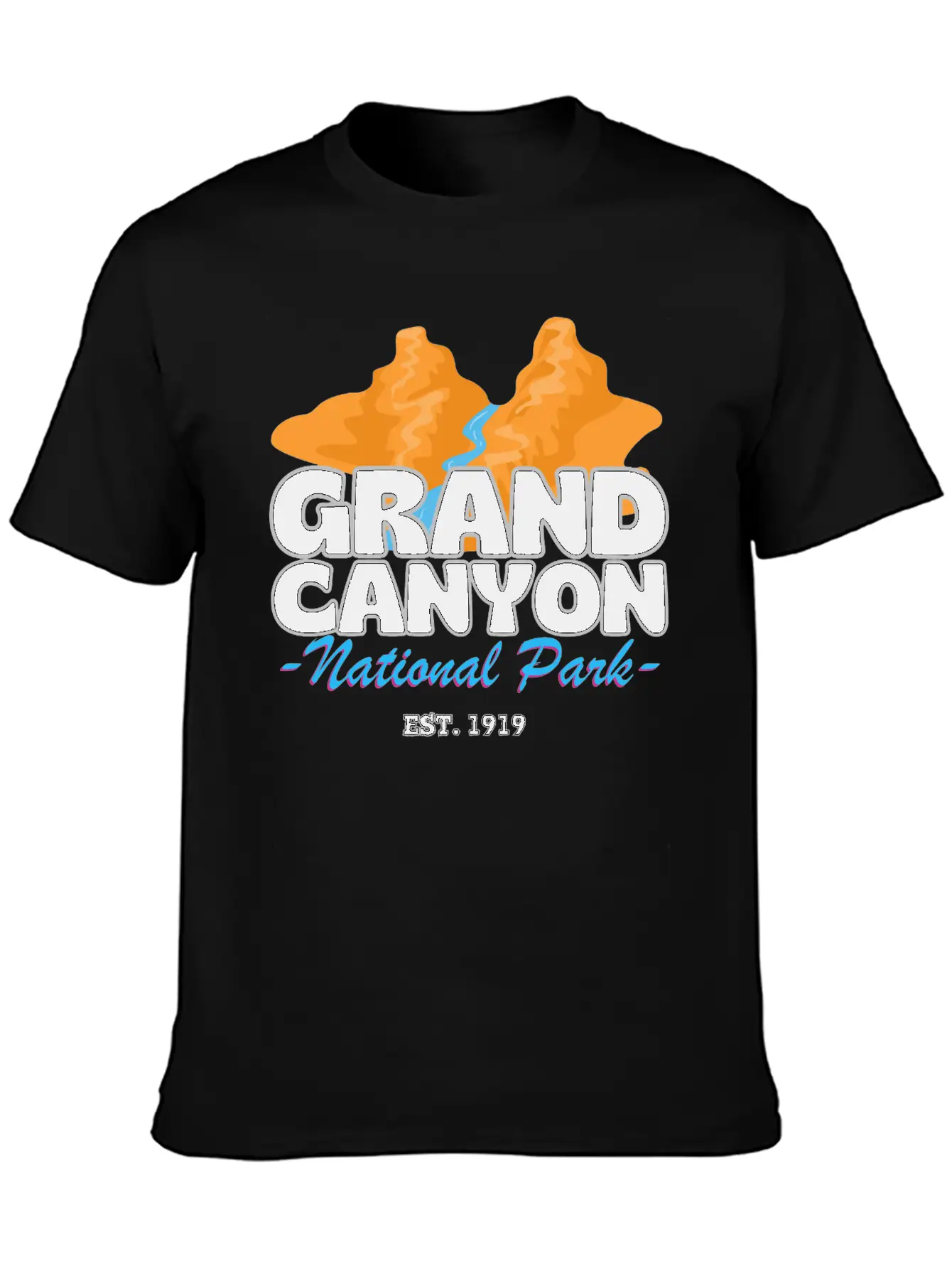 Grand Canyon T-shirt Unisex Short Sleeve Soft Cotton T-Shirt – Casual Everyday Wear