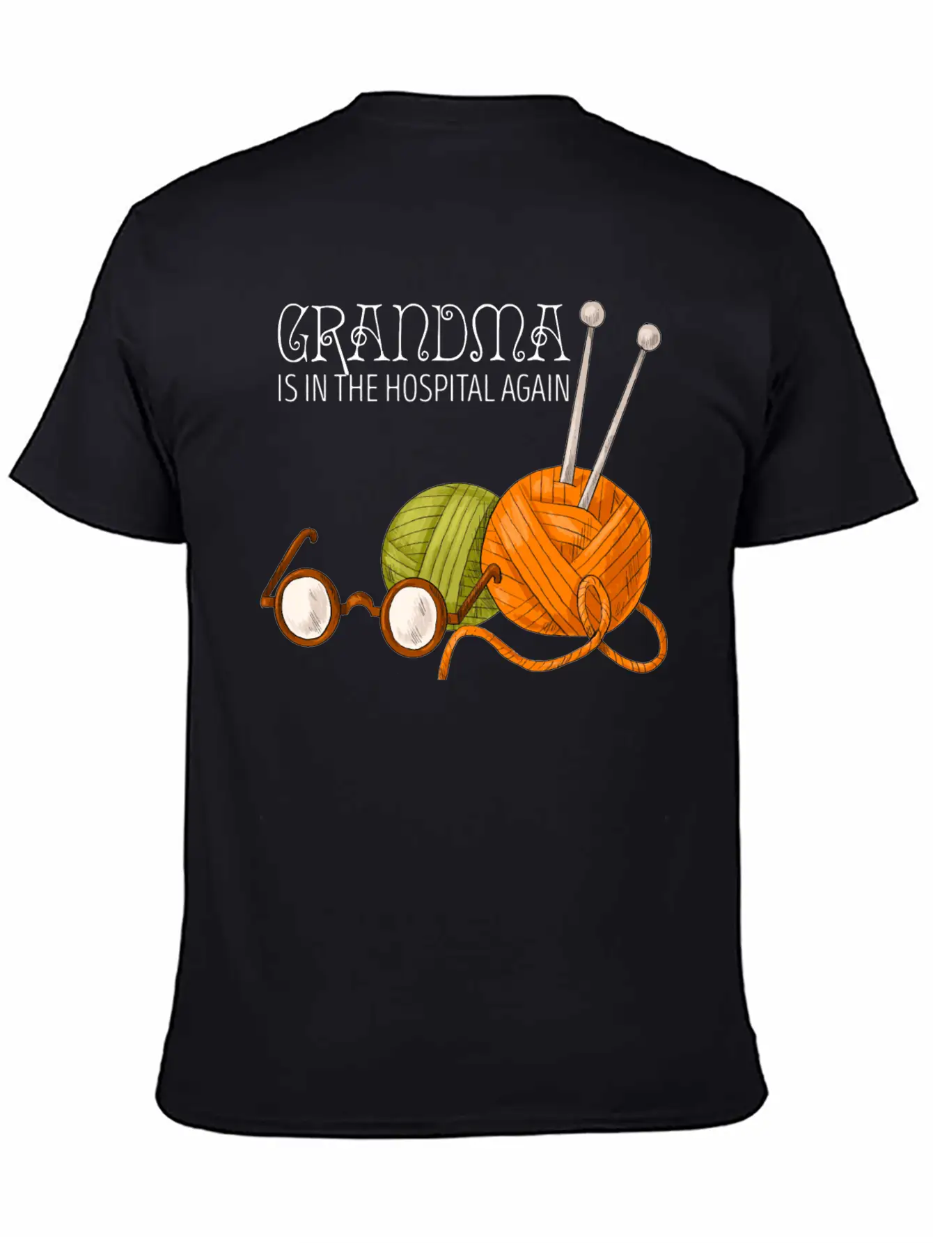Grandma Is In The Hospital Again Essential Unisex Summer Tee – Soft Cotton Casual Fit
