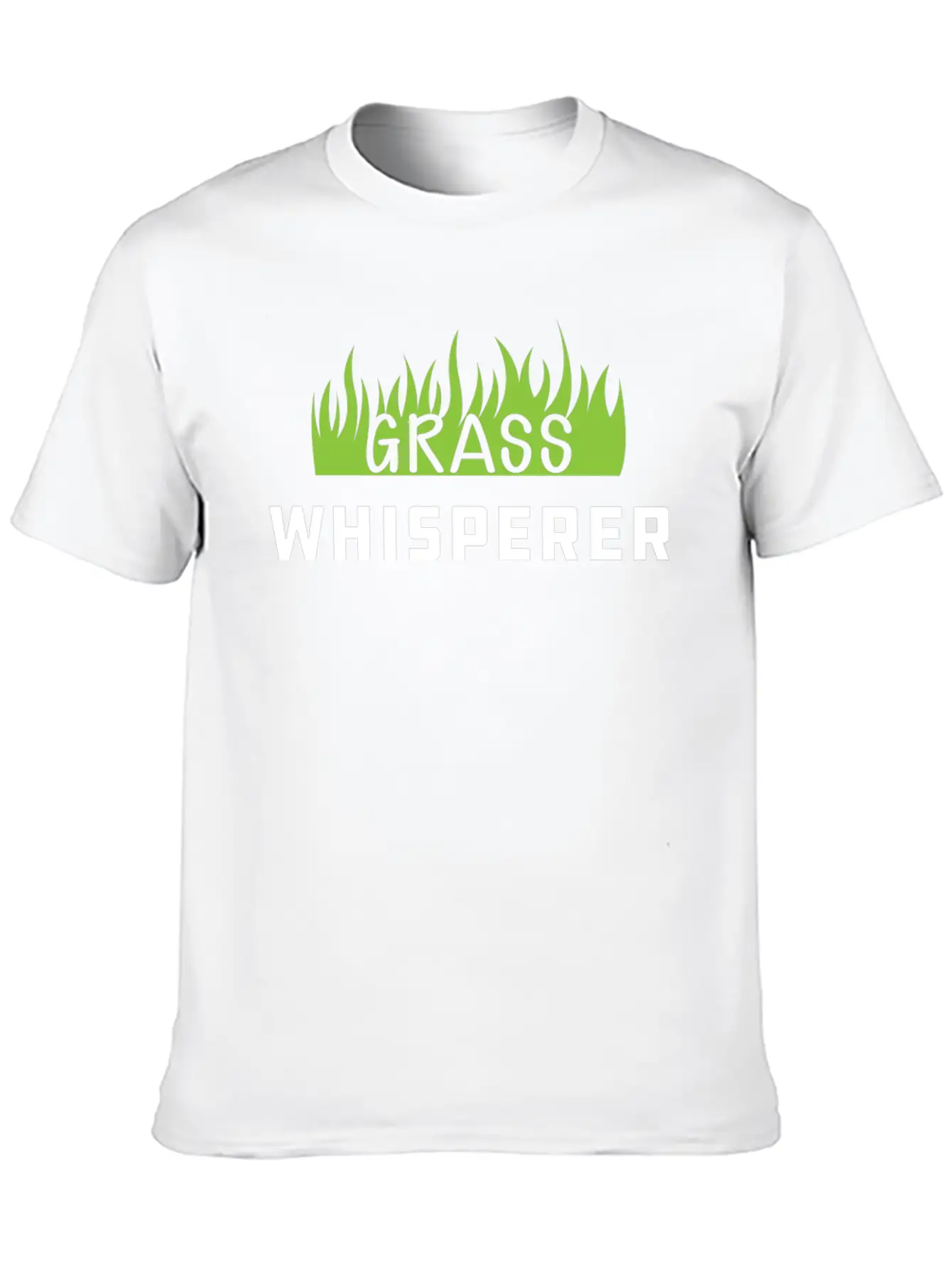 Grass Whisperer - Landscaper Unisex Short Sleeve Soft Cotton T-Shirt – Casual Everyday Wear