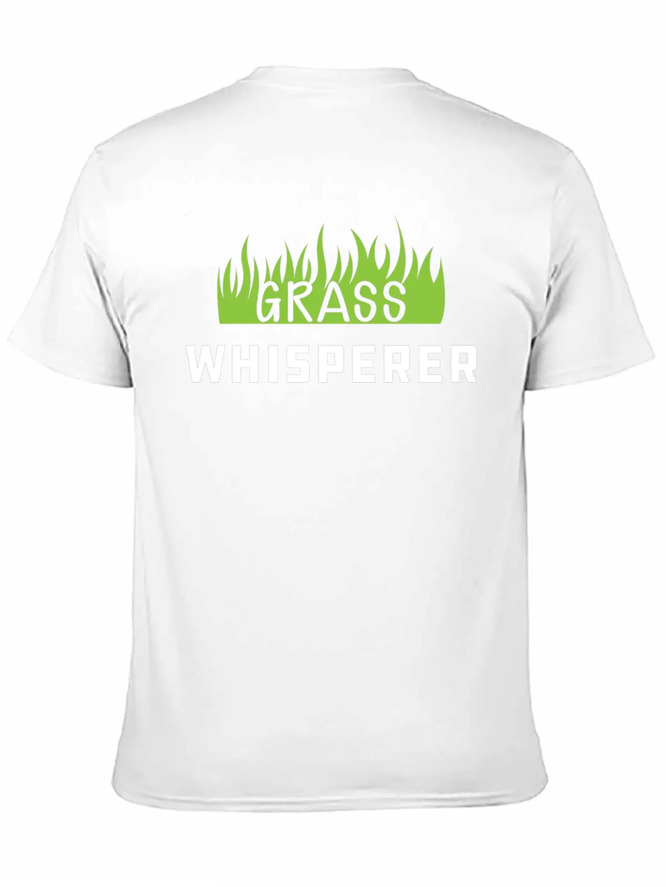 Grass Whisperer - Landscaper Unisex Short Sleeve Soft Cotton T-Shirt – Casual Everyday Wear