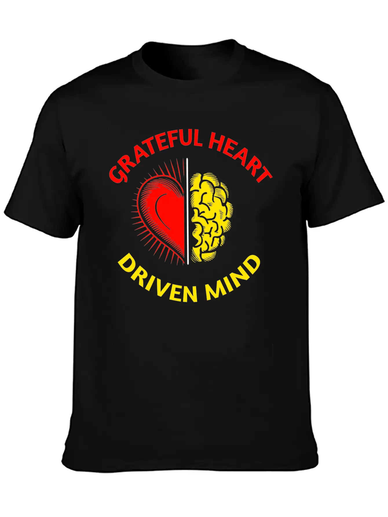 Grateful Heart, Driven Mind: Balanced Life Tee Timeless Short Sleeve Tee – Comfy And Minimalist Design
