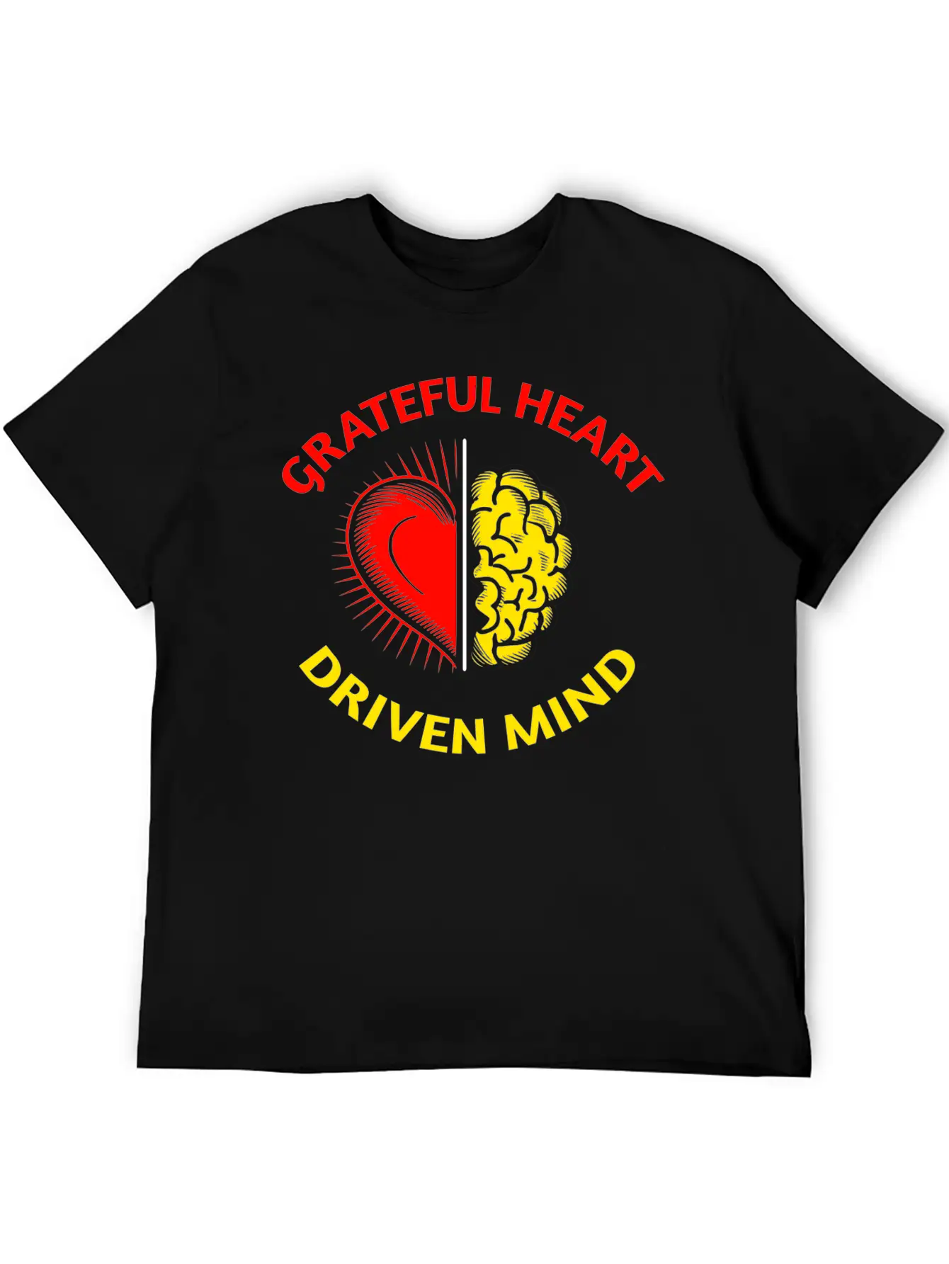 Grateful Heart, Driven Mind: Balanced Life Tee Timeless Short Sleeve Tee – Comfy And Minimalist Design