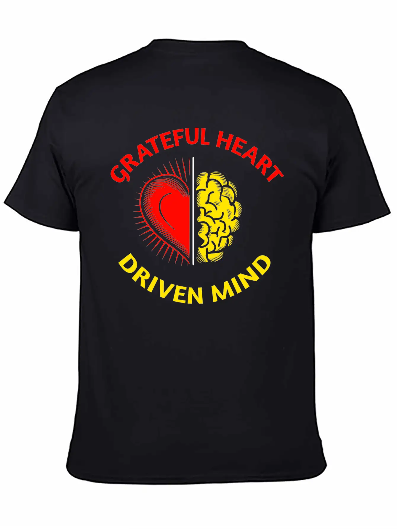 Grateful Heart, Driven Mind: Balanced Life Tee Timeless Short Sleeve Tee – Comfy And Minimalist Design