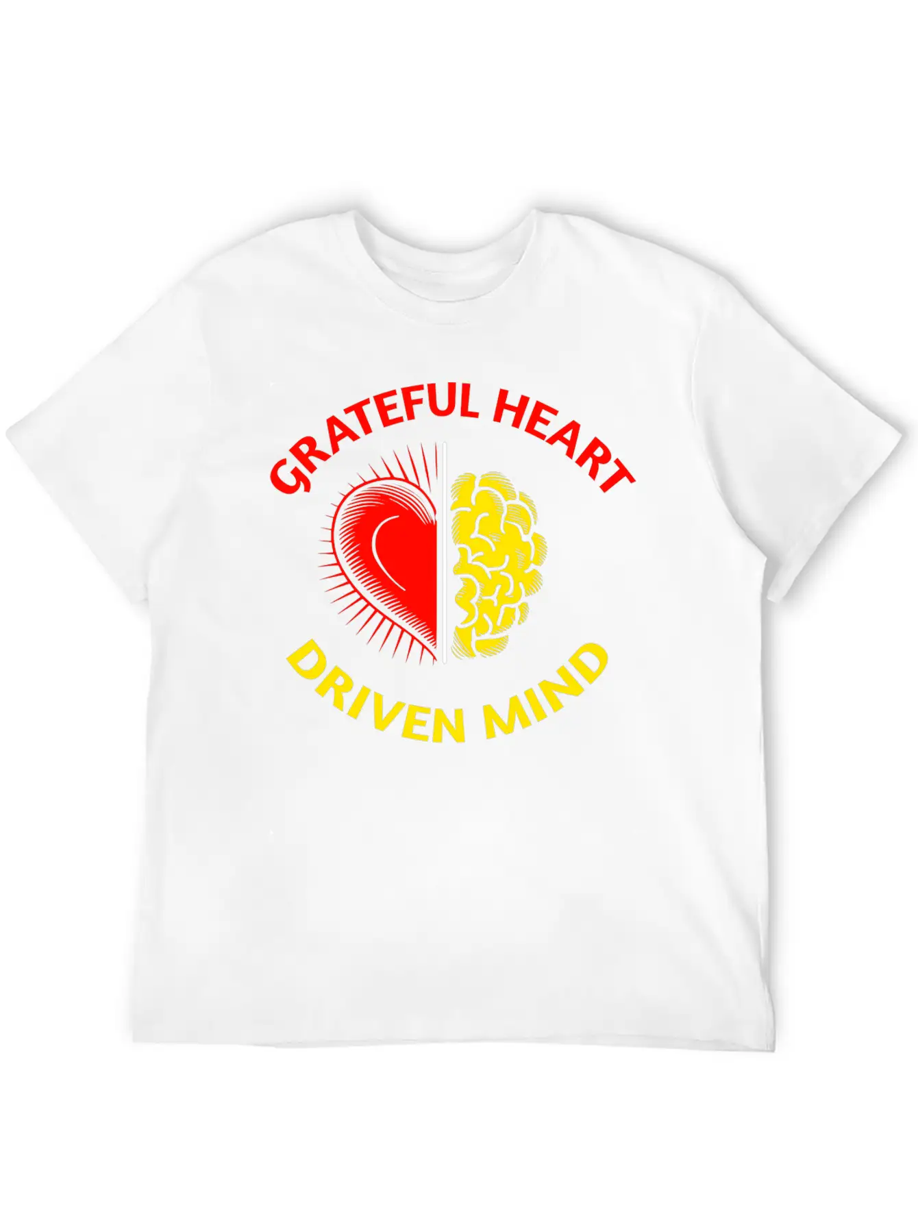 Grateful Heart, Driven Mind: Balanced Life Tee Timeless Short Sleeve Tee – Comfy And Minimalist Design