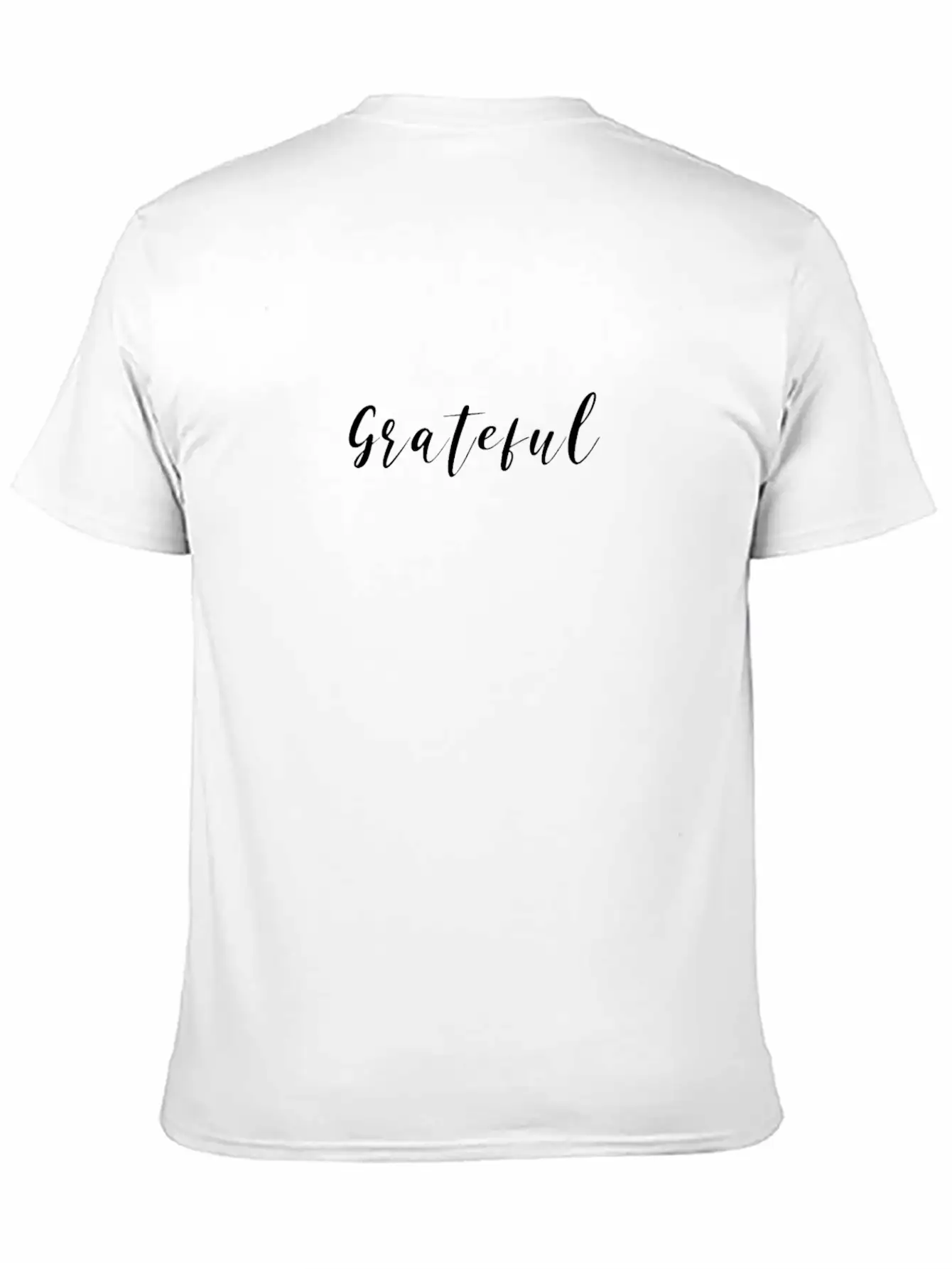 Grateful Unisex Short Sleeve Soft Cotton T-Shirt – Casual Everyday Wear