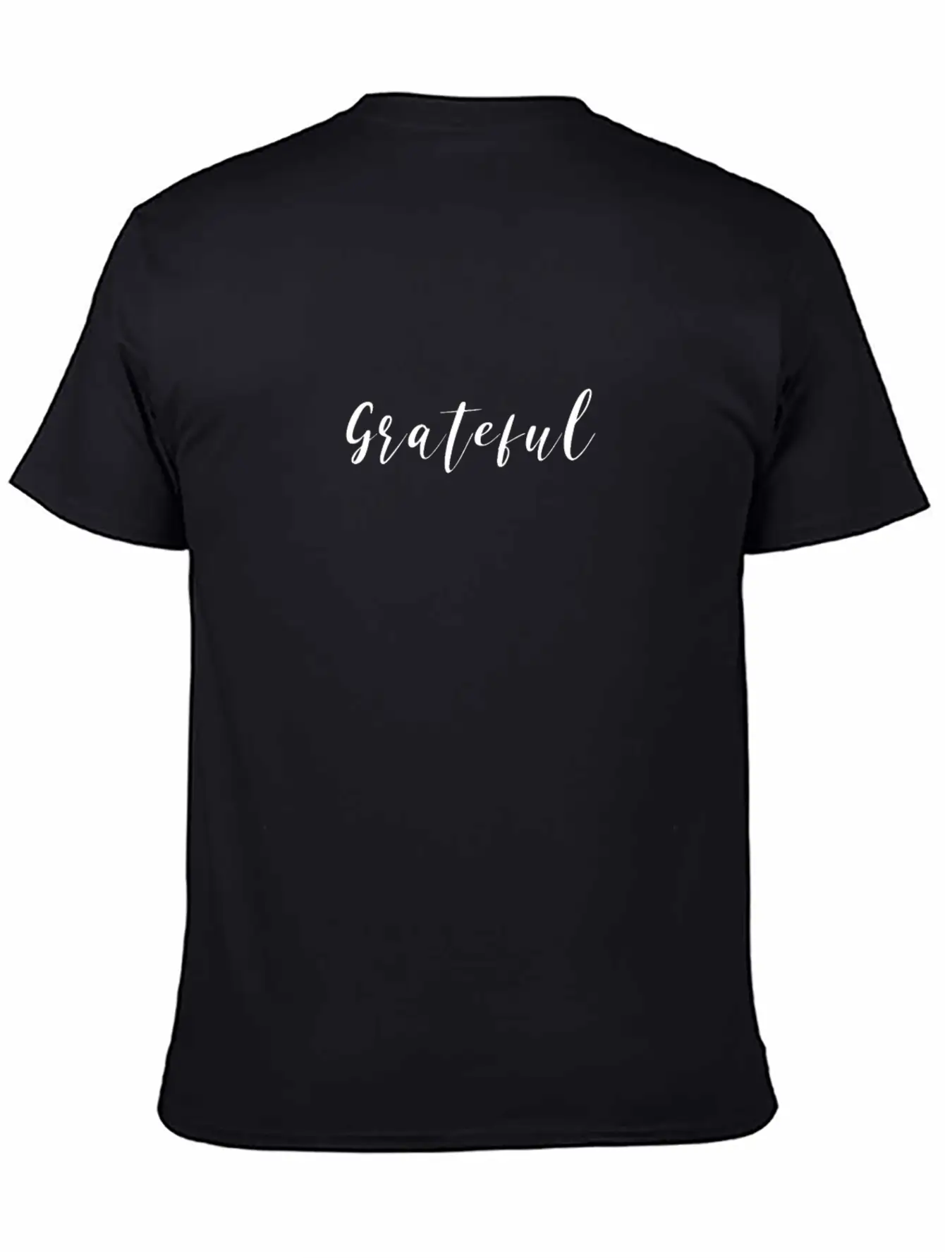 Grateful Unisex Short Sleeve Soft Cotton T-Shirt – Casual Everyday Wear