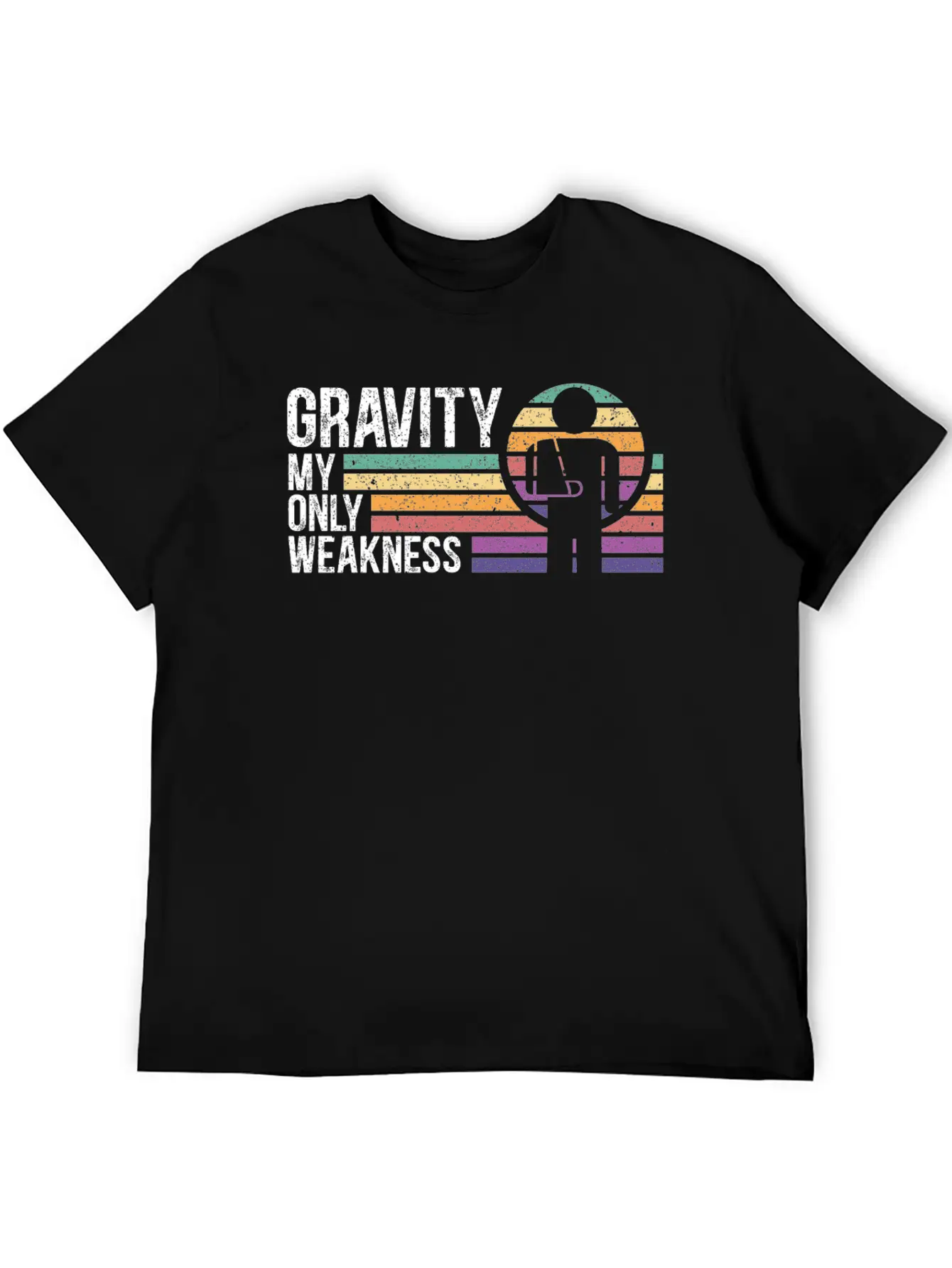 Gravity My Only Weakness Broken Hand Recovery Unisex Short Sleeve Soft Cotton T-Shirt – Casual Everyday Wear