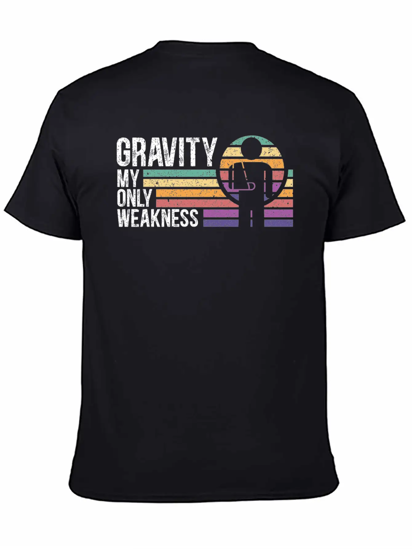 Gravity My Only Weakness Broken Hand Recovery Unisex Short Sleeve Soft Cotton T-Shirt – Casual Everyday Wear