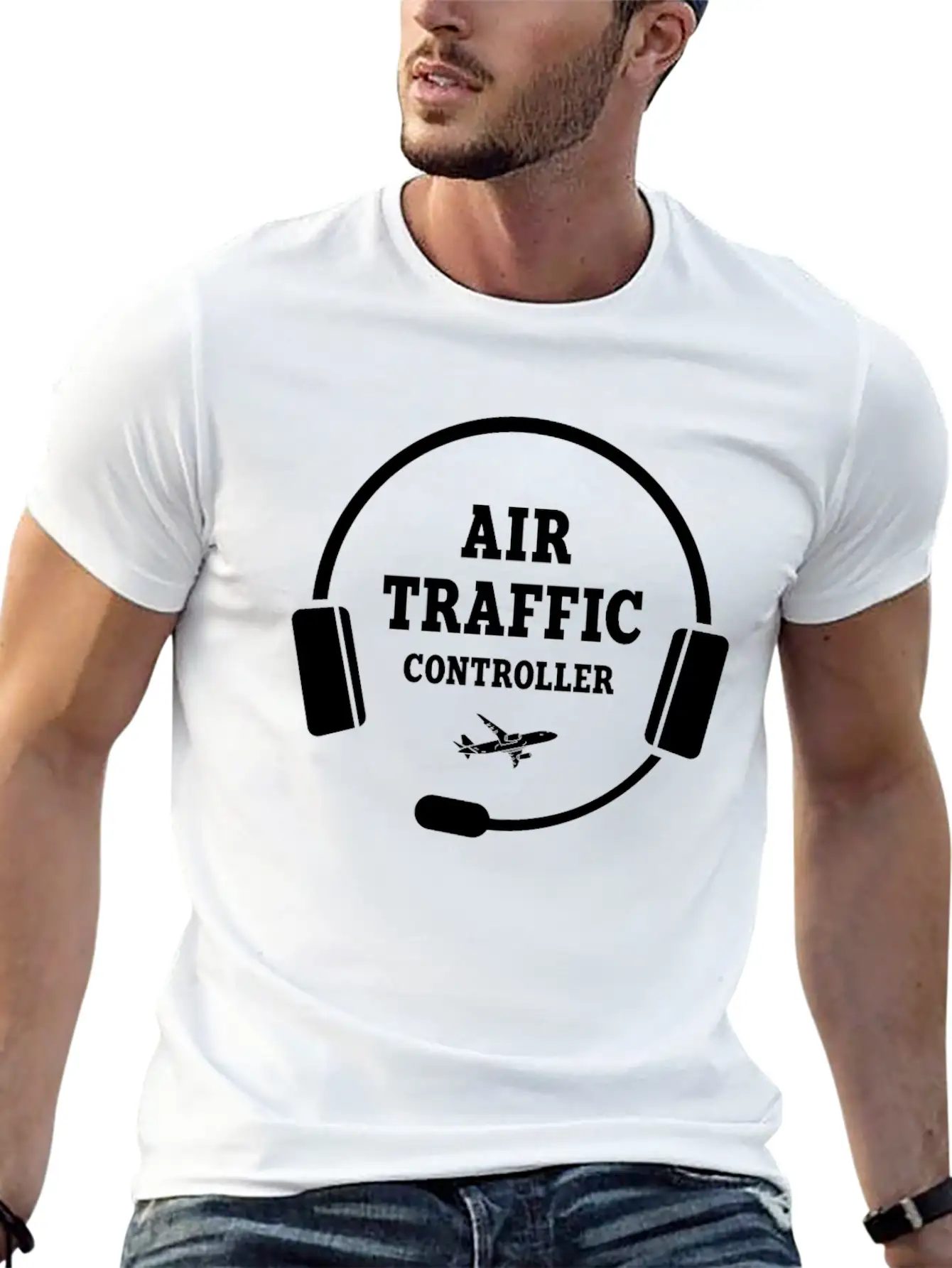 Great Air Traffic Controller Design Stylish Everyday T-Shirt – Unisex Basic Cotton Tee